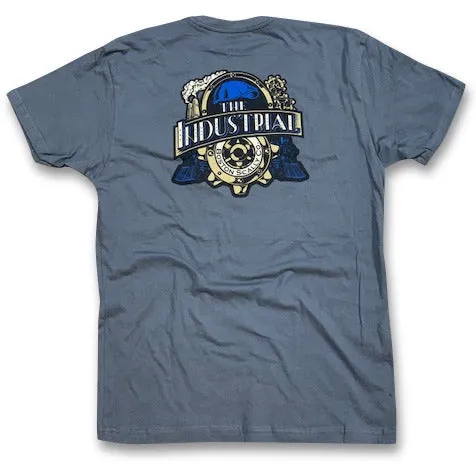 Boston Scally The Industrial Pocket Tee T-Shirt - Metal Grey sold by Boston Scally product image thumbnail 2