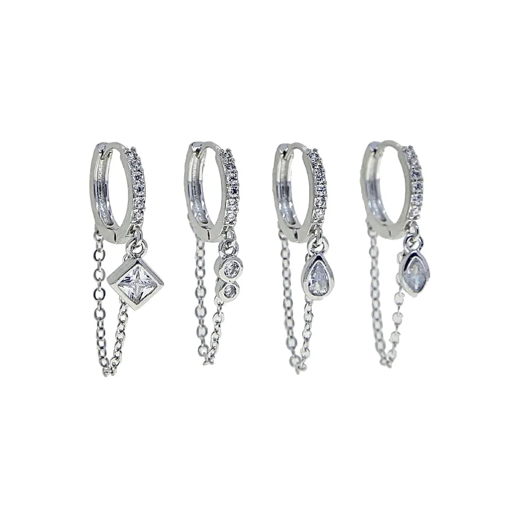 Kyla Chain Earring Set sold by Mazin Jewels