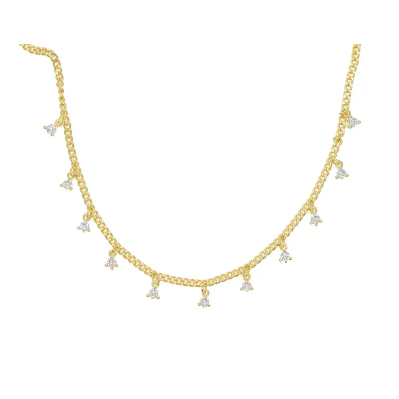 Waterfall Necklace sold by Mazin Jewels