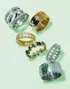 Emerald Multi Baguette Ring sold by Mazin Jewels