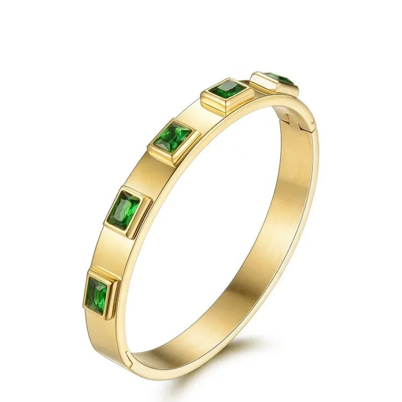 Geometric Bangle sold by Mazin Jewels