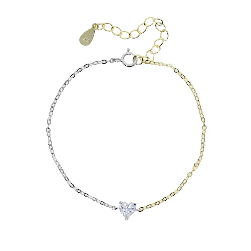 Avignone Bracelet - Heart sold by Mazin Jewels