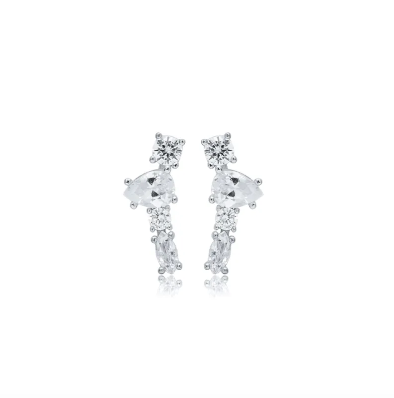 Luna Earrings made by Mazin Jewels