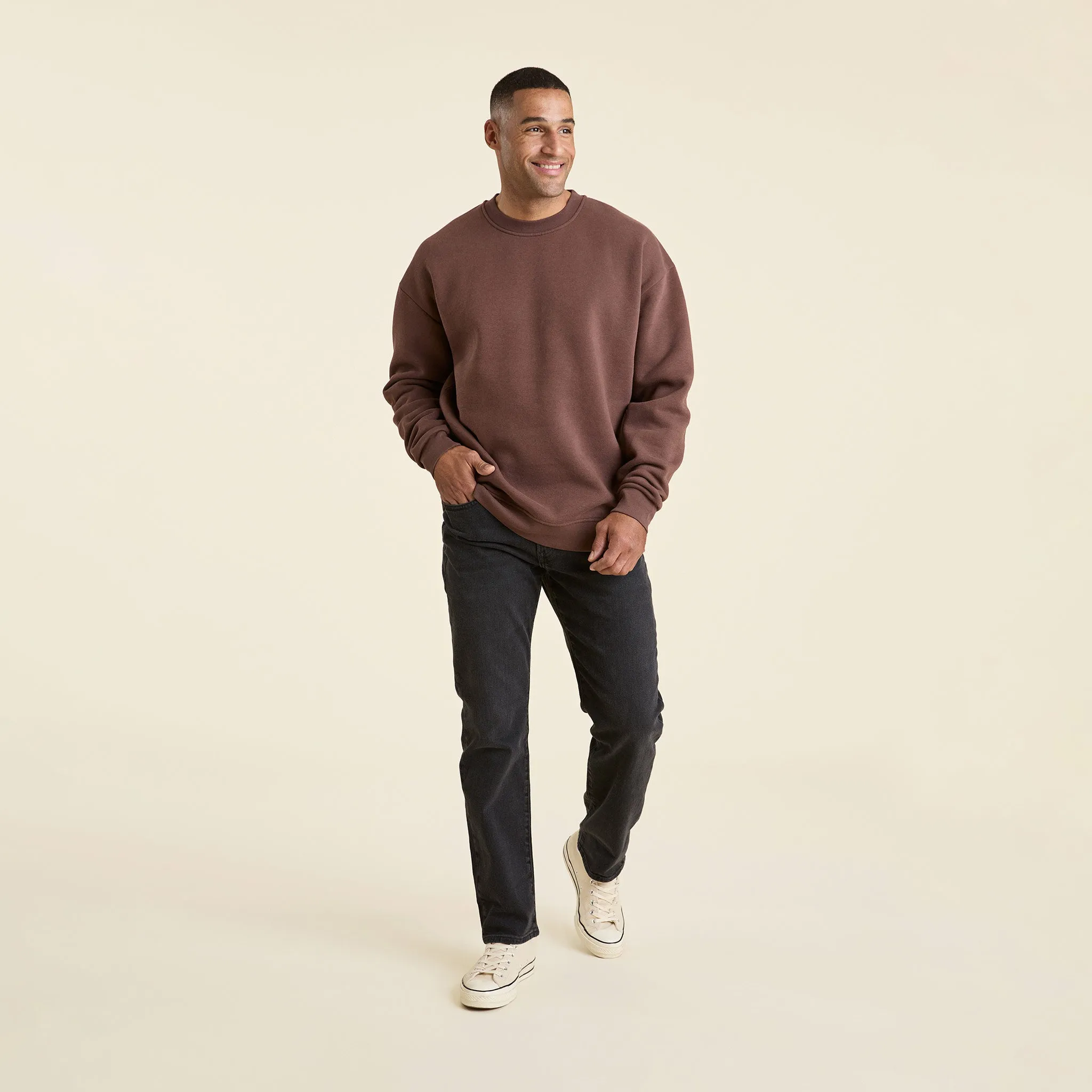 Men's Classic Crewneck Sweatshirt | Coffee sold by nuuds product image thumbnail 2
