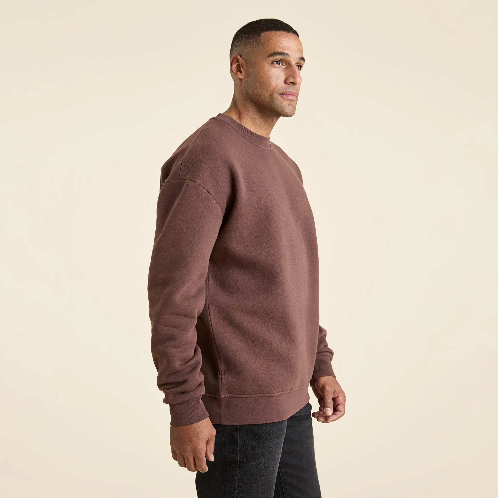 Men's Classic Crewneck Sweatshirt | Coffee sold by nuuds product image thumbnail 3