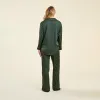 Satin Pajama Set | Evergreen sold by nuuds