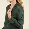 Satin Pajama Set | Evergreen sold by nuuds