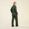 Satin Pajama Set | Evergreen sold by nuuds