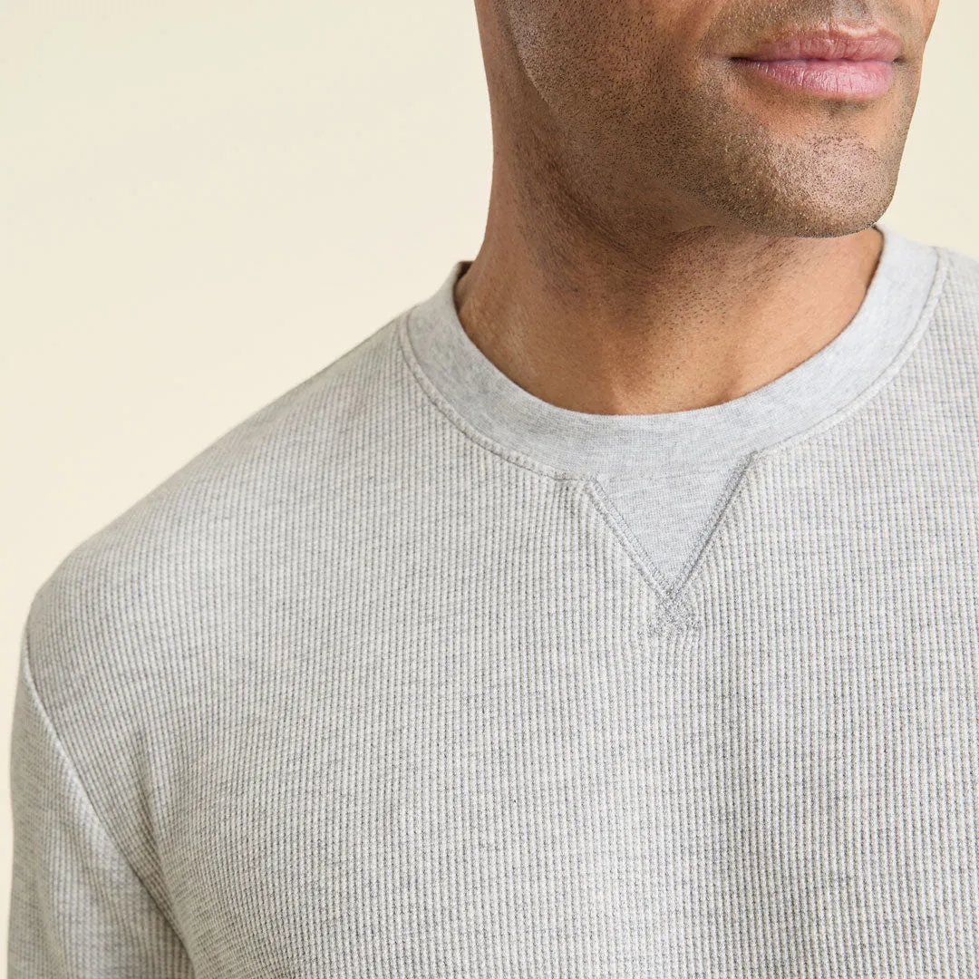 Waffle T-Shirt | Heather Grey sold by nuuds product image thumbnail 5