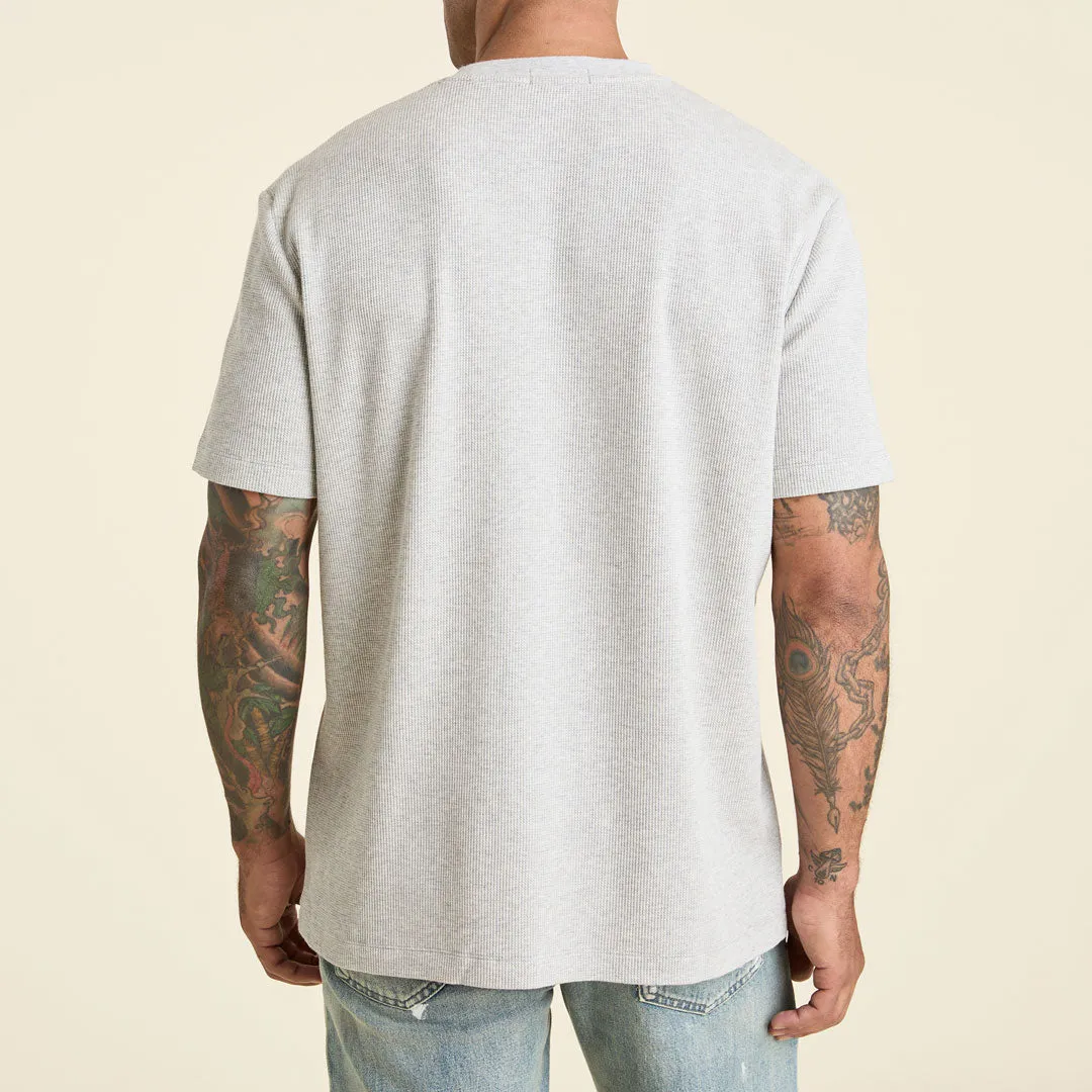 Waffle T-Shirt | Heather Grey sold by nuuds product image thumbnail 4