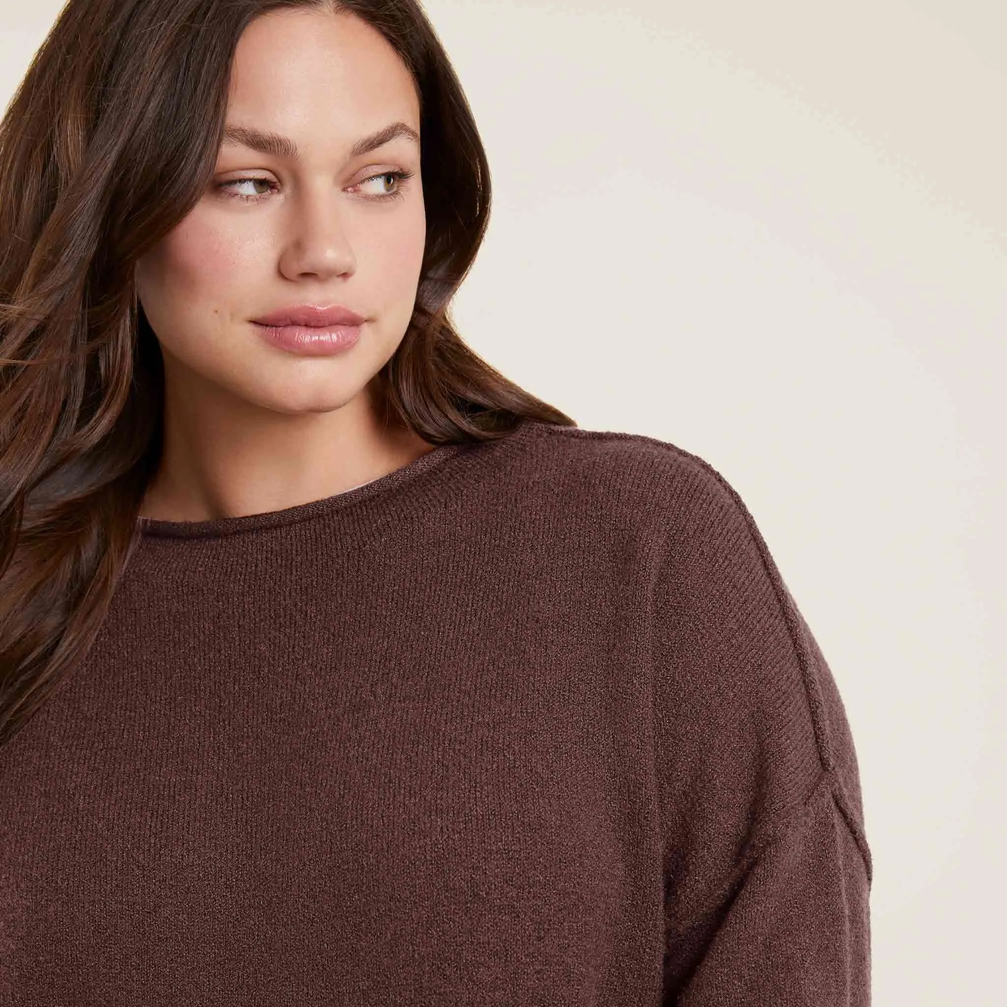 Cozy Knit Sweater | Coffee sold by nuuds product image thumbnail 5