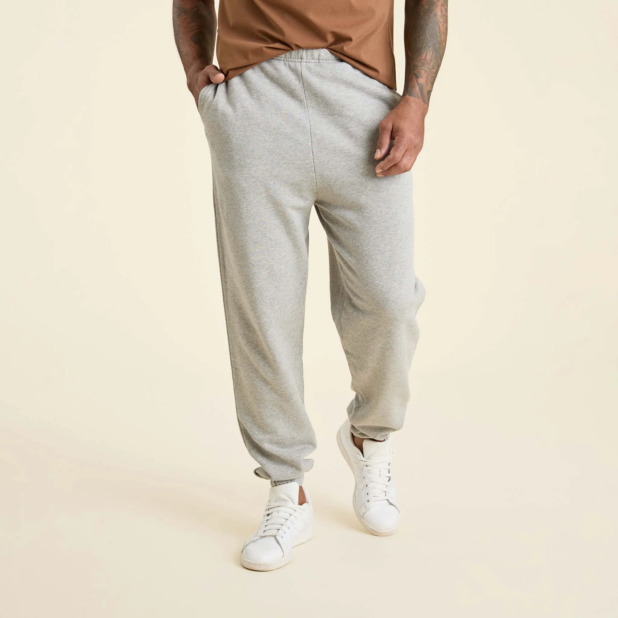 Men's Classic Sweatpants | Heather Grey sold by nuuds