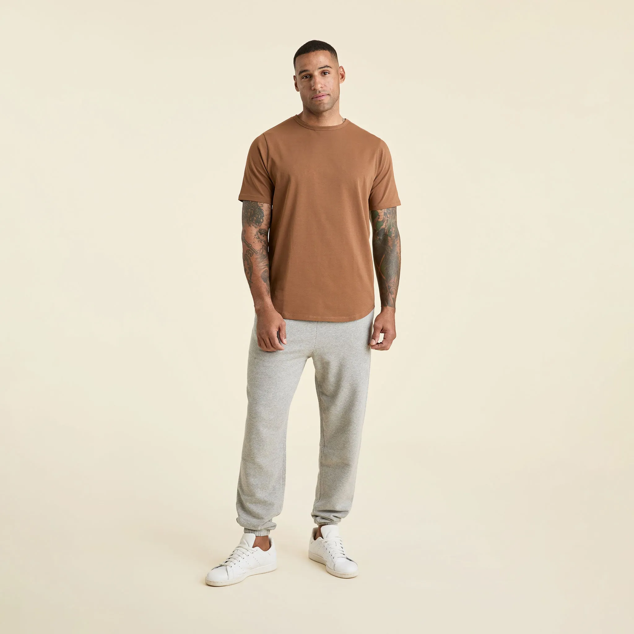 Men's Classic Sweatpants | Heather Grey sold by nuuds product image thumbnail 2