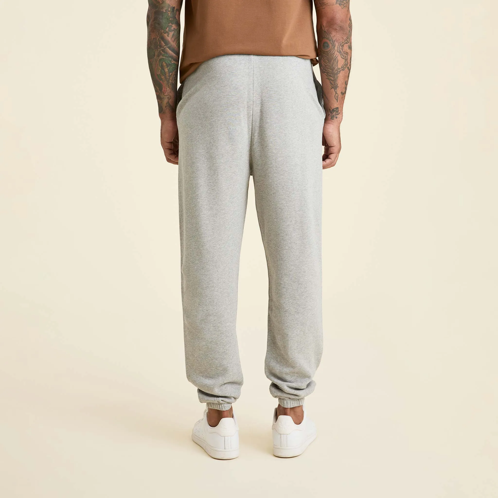Men's Classic Sweatpants | Heather Grey sold by nuuds product image thumbnail 4