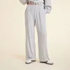 Slinky Rib Wide Leg Pant sold by nuuds