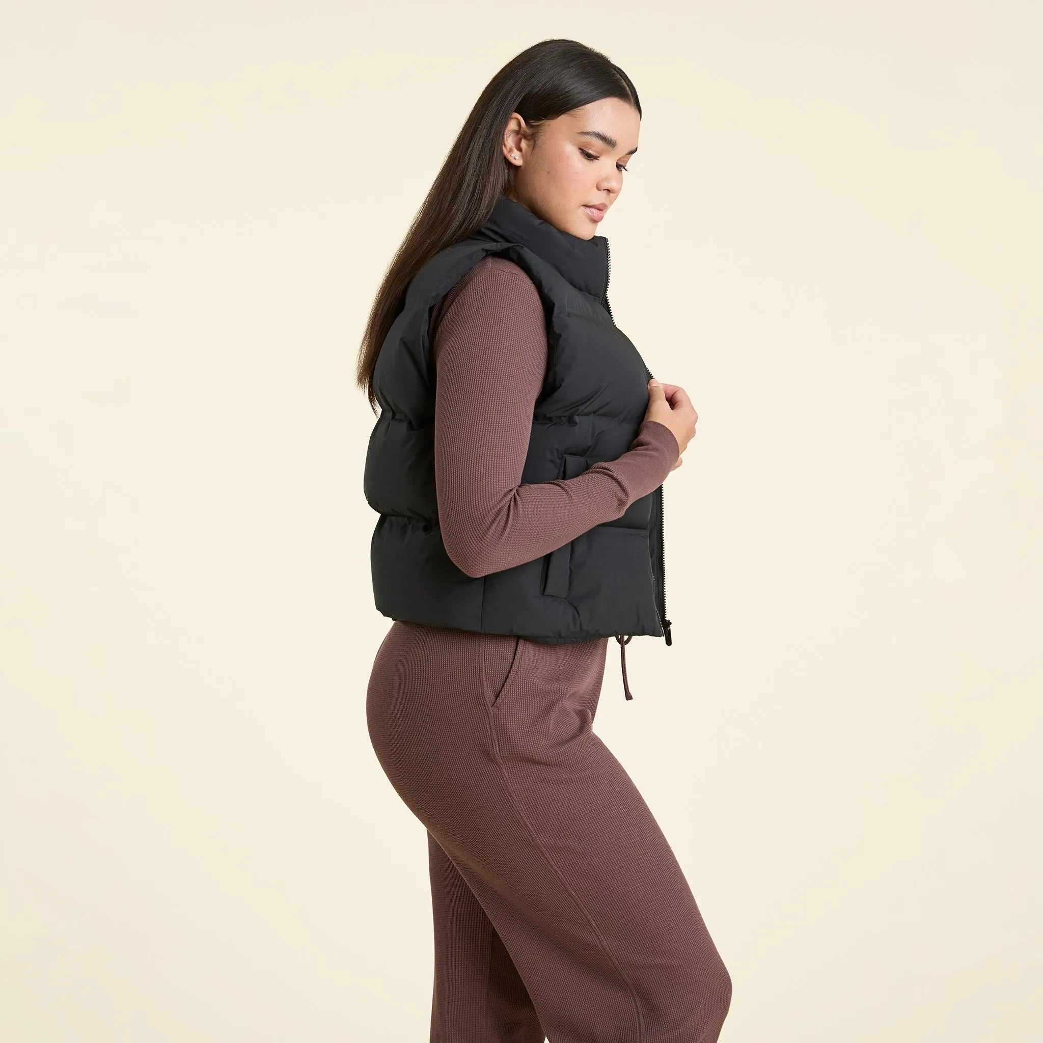 Puffer Vest | Black sold by nuuds product image thumbnail 3