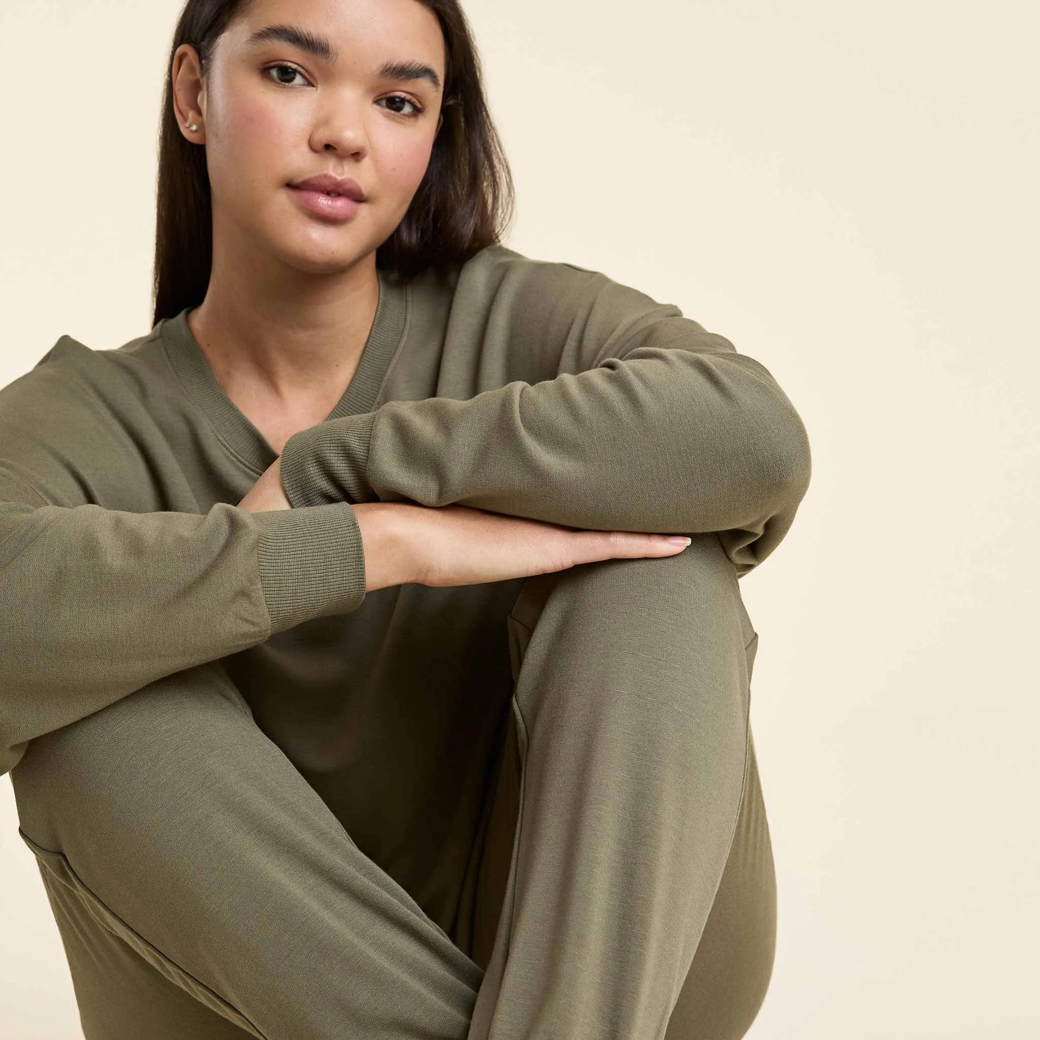 Lightweight Lounge Set | Olive sold by nuuds product image thumbnail 5