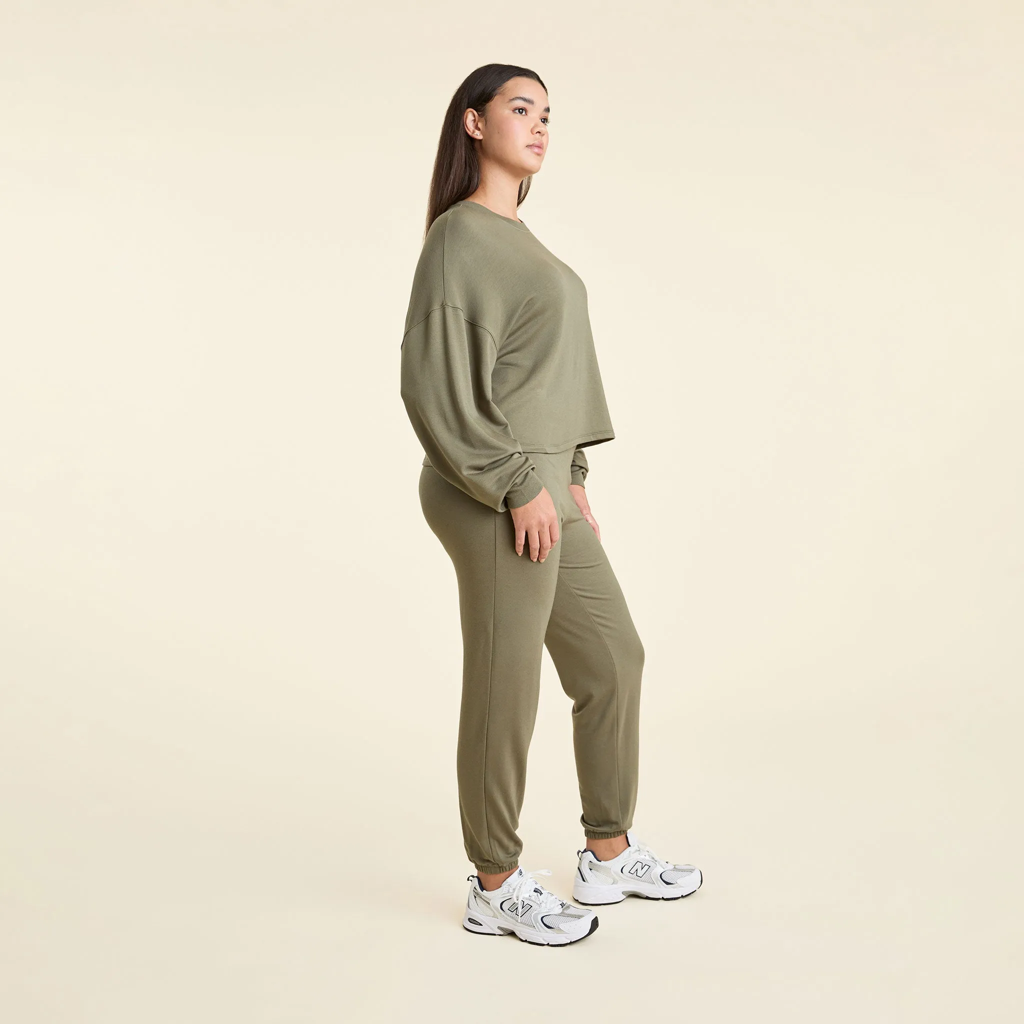 Lightweight Lounge Set | Olive sold by nuuds product image thumbnail 3