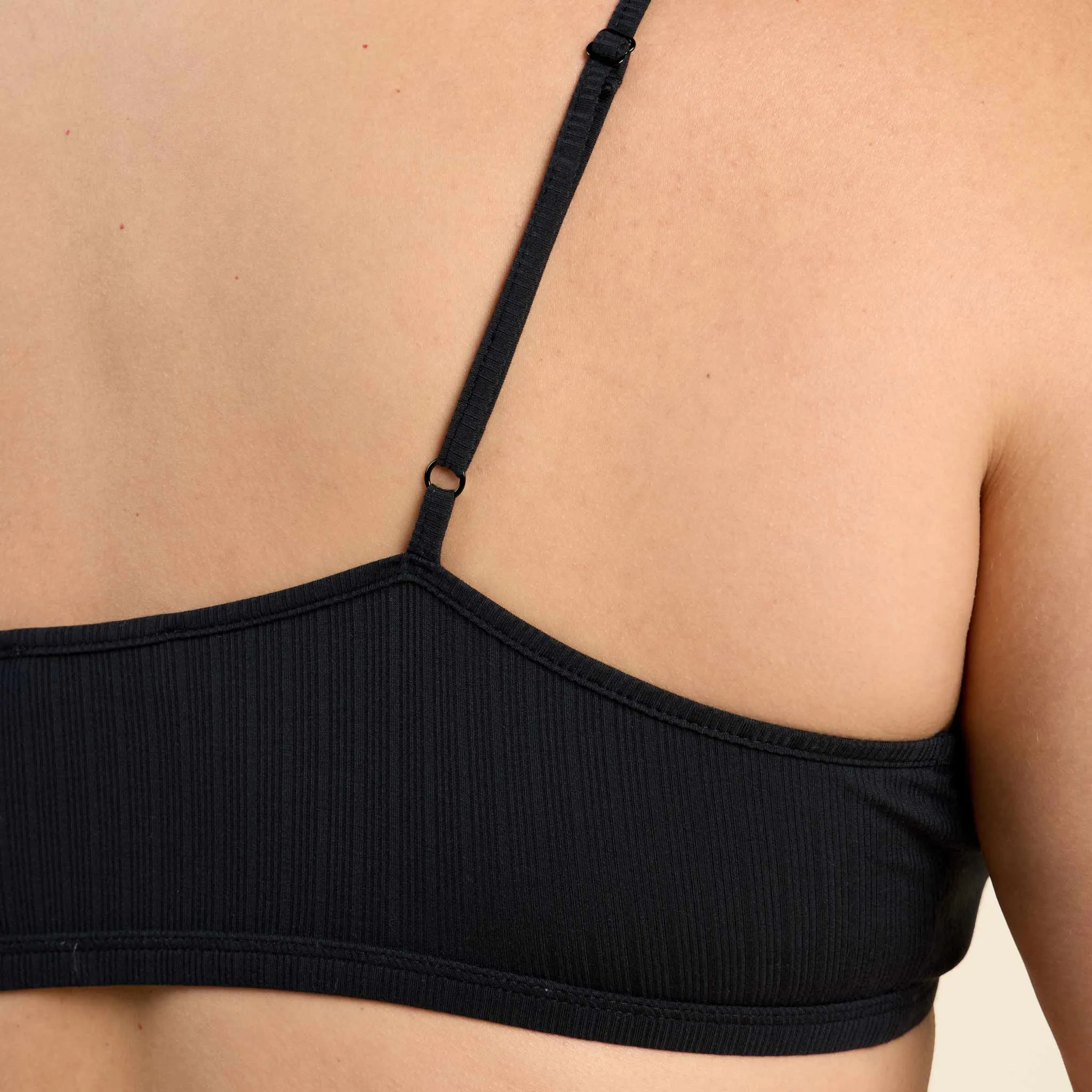 Mini Rib Bralette sold by nuuds product image thumbnail 3