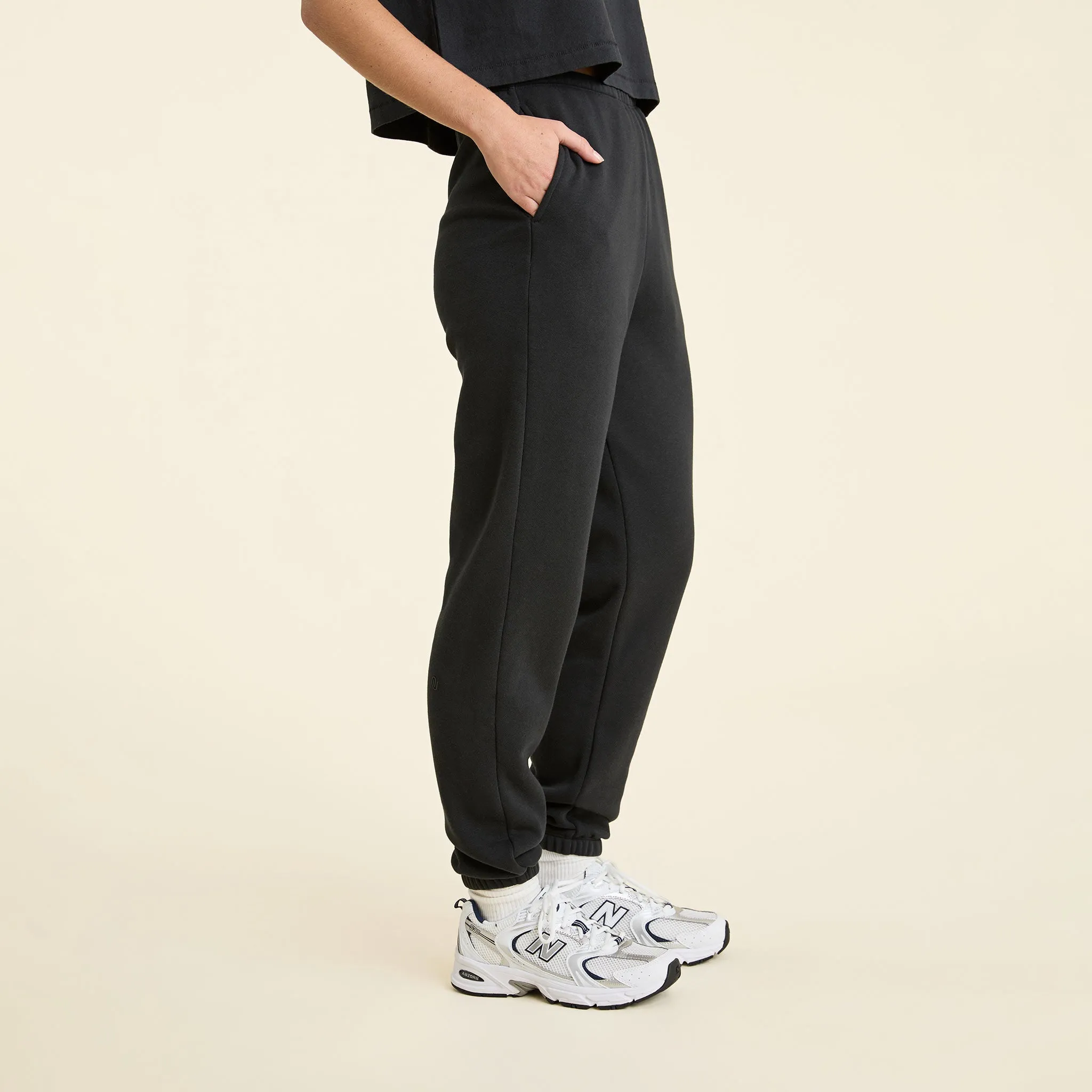Classic Sweatpants | Black sold by nuuds product image thumbnail 3