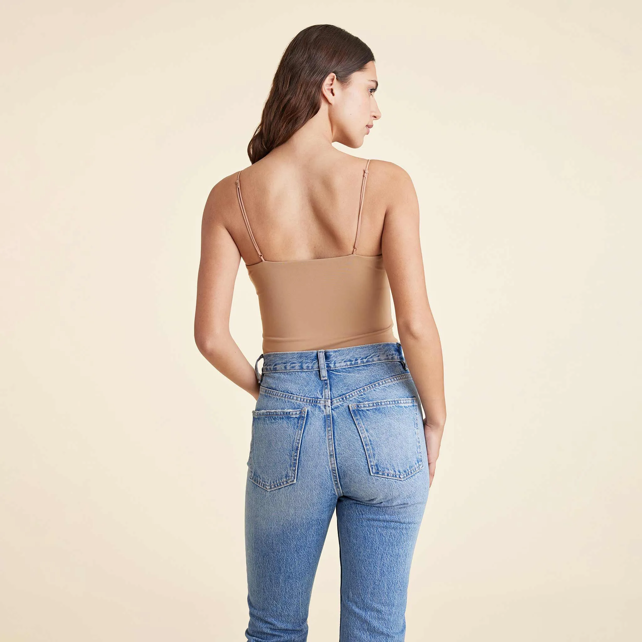 Cami Bodysuit | Cinnamon sold by nuuds product image thumbnail 4