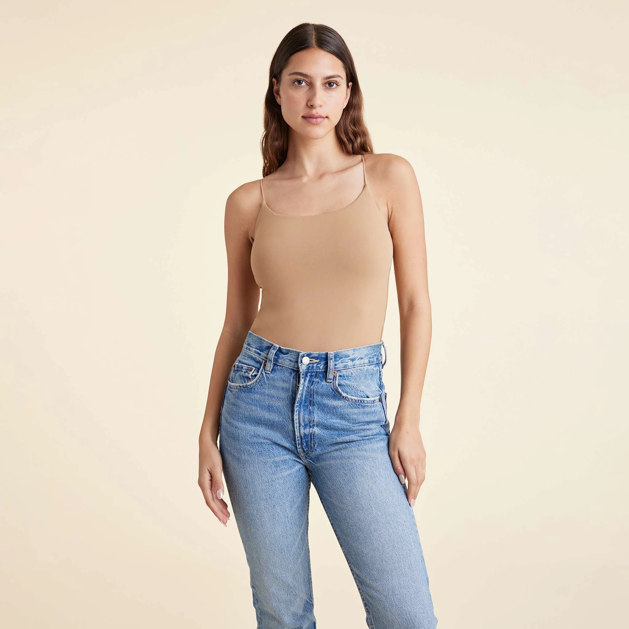 Cami Bodysuit | Cinnamon sold by nuuds