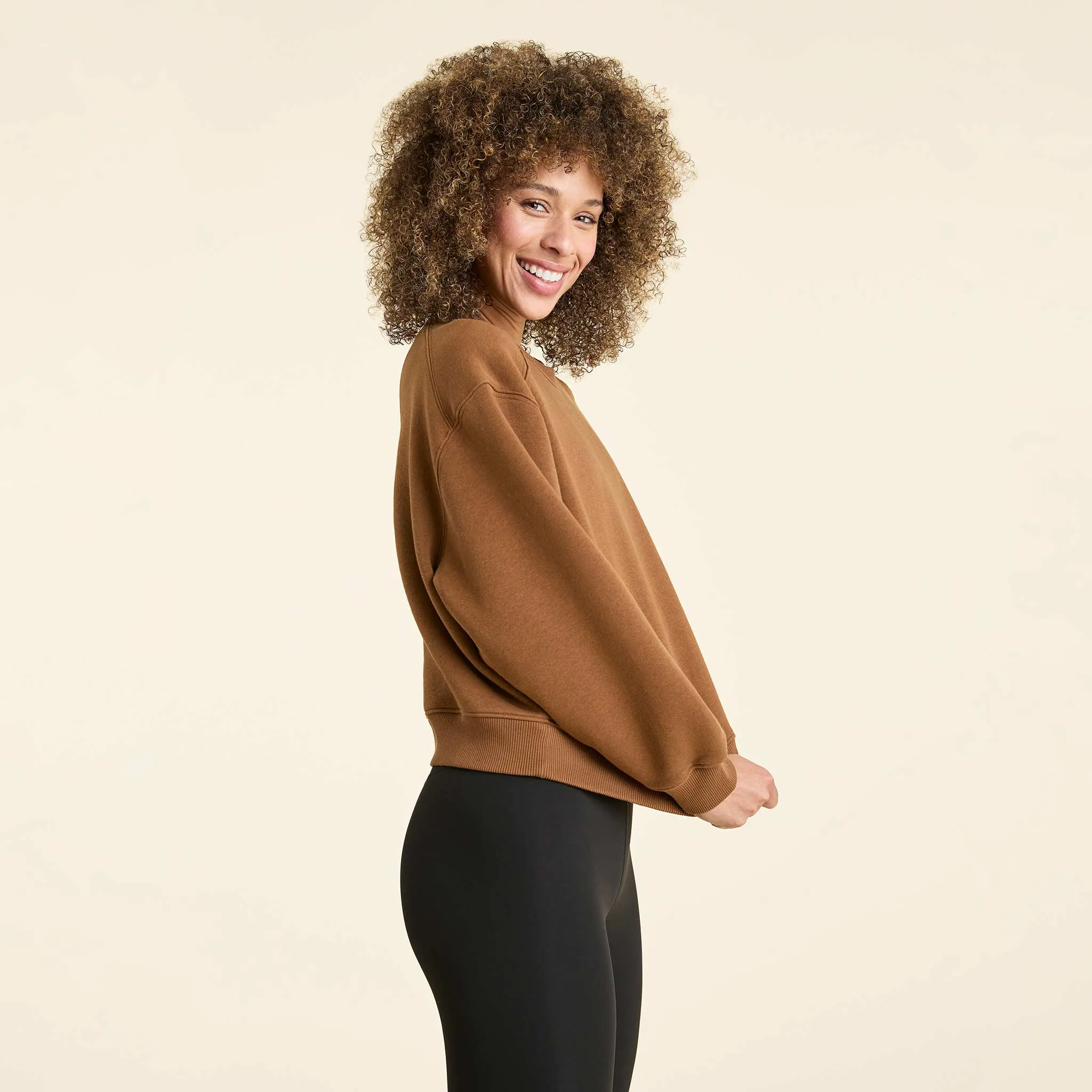 Classic Crewneck Sweatshirt | Chocolate sold by nuuds product image thumbnail 3