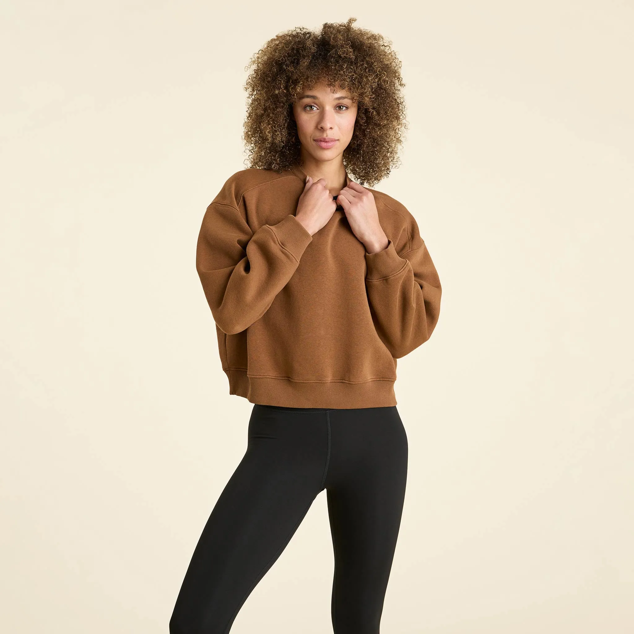 Classic Crewneck Sweatshirt | Chocolate sold by nuuds