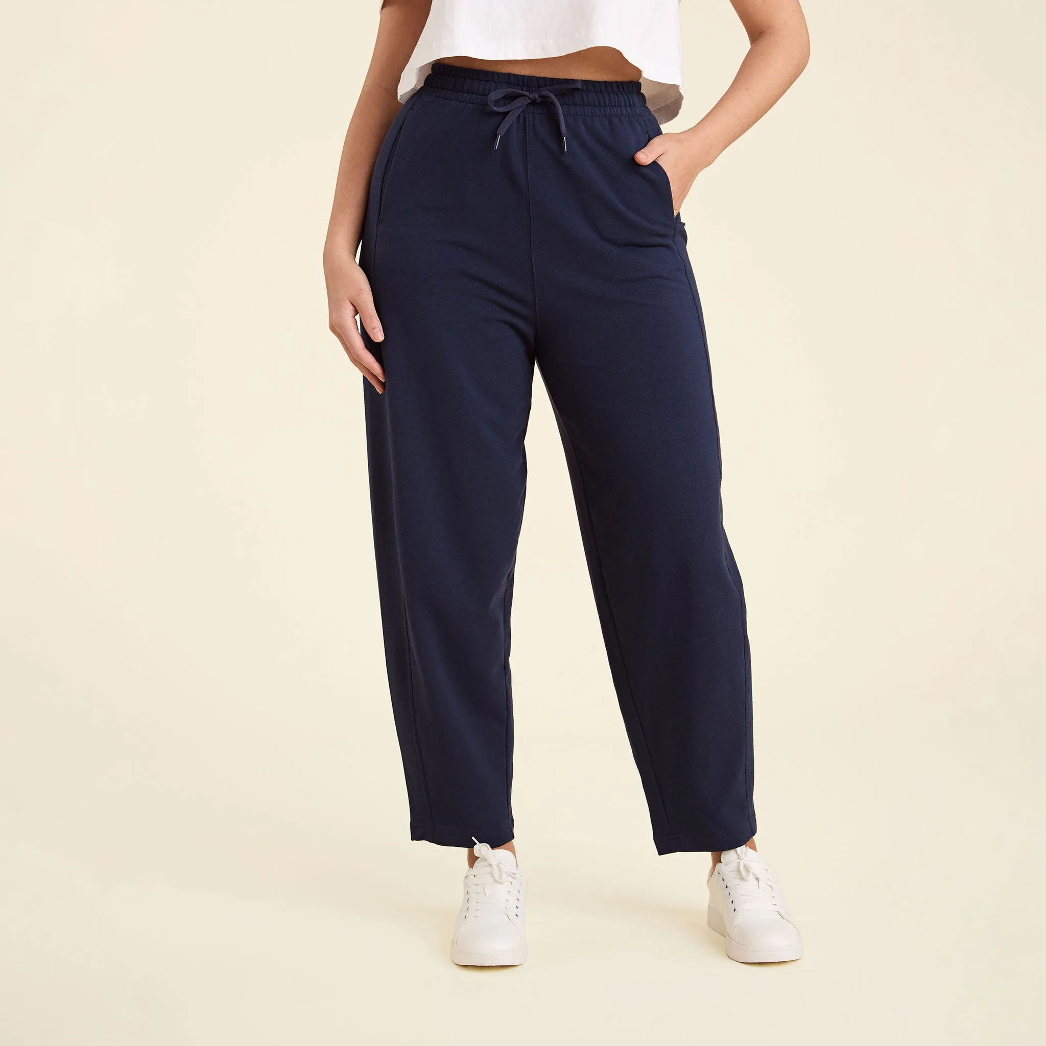 CloudTech Boyfriend Pant | Navy sold by nuuds
