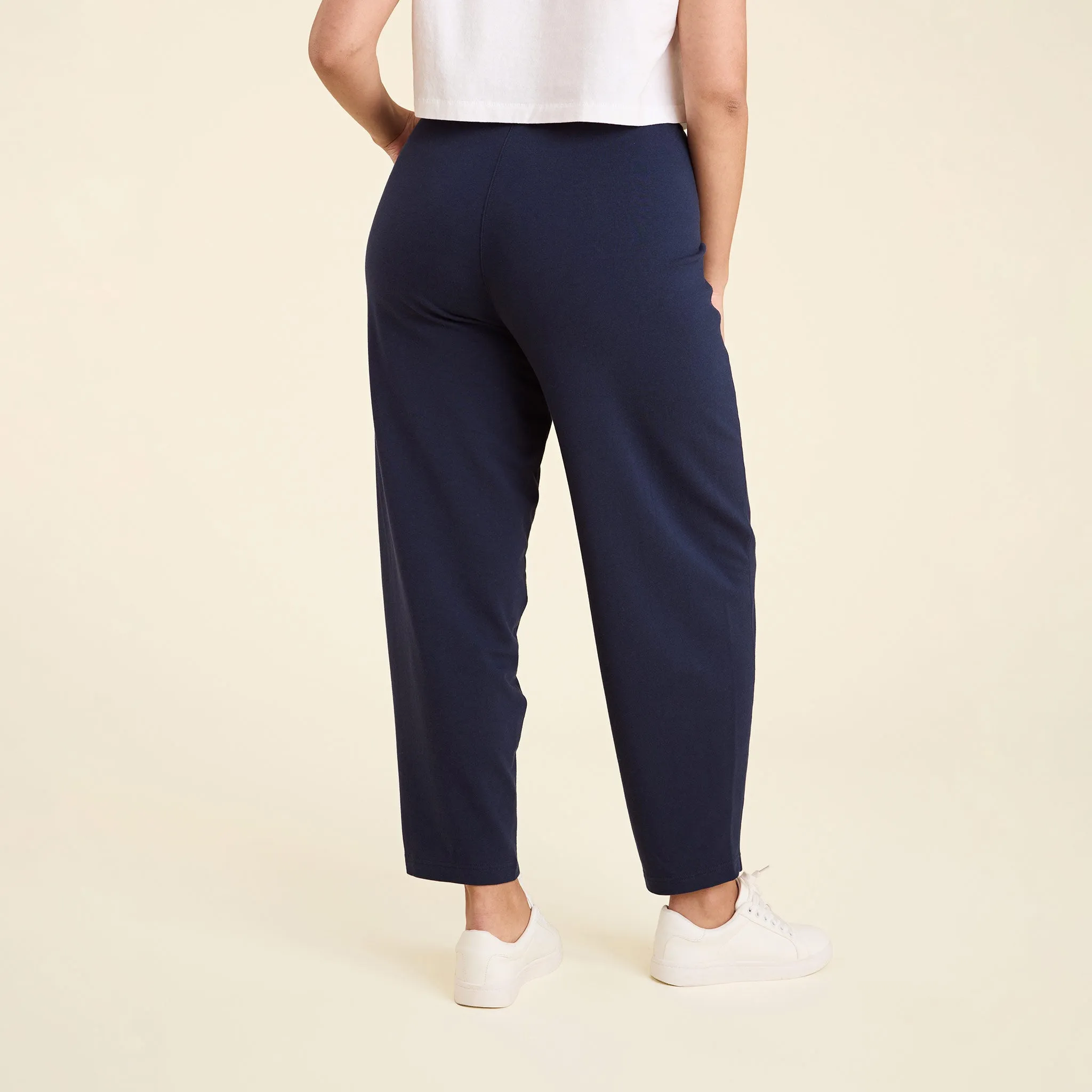 CloudTech Boyfriend Pant | Navy sold by nuuds product image thumbnail 4