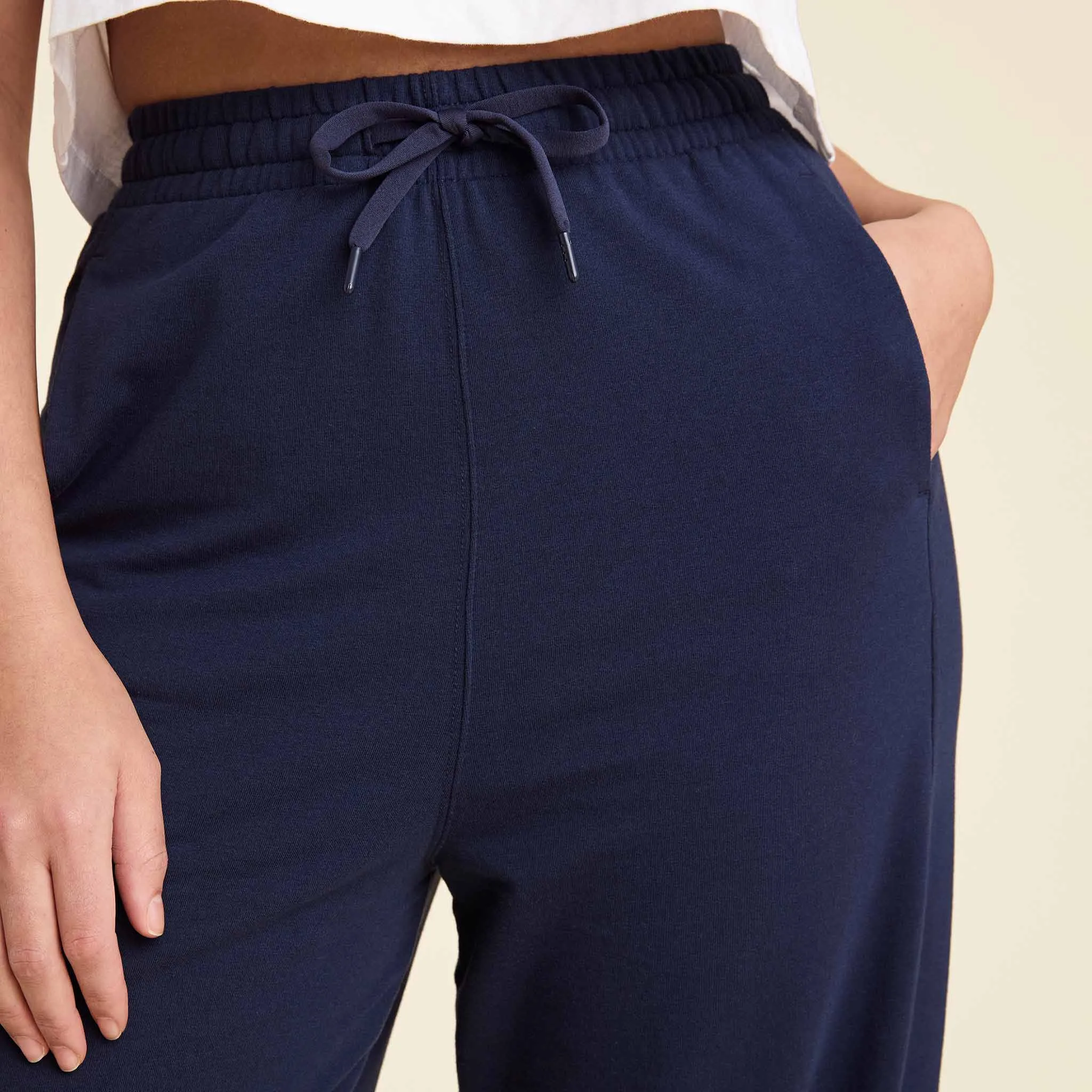 CloudTech Boyfriend Pant | Navy sold by nuuds product image thumbnail 5