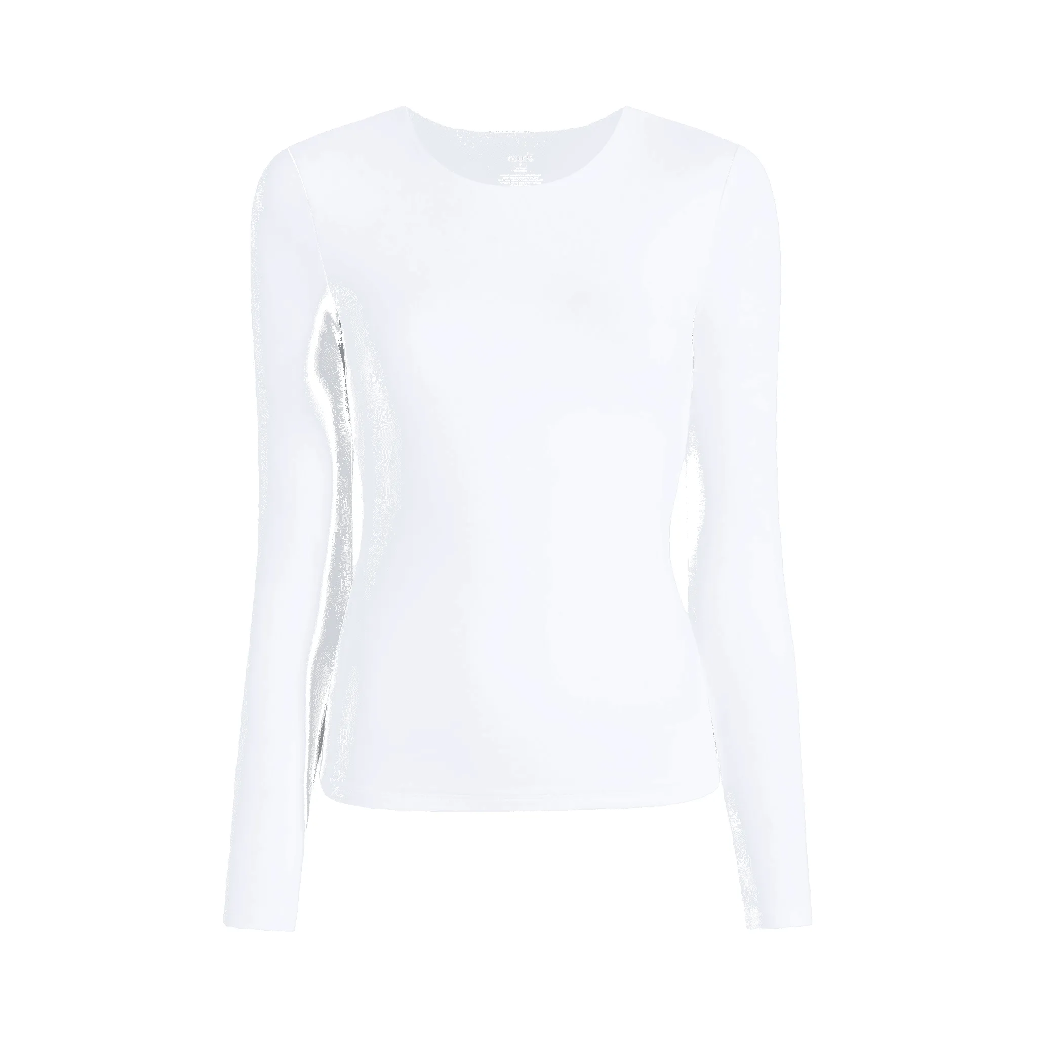 Seamless Long Sleeve Shirt | White sold by nuuds product image thumbnail 5