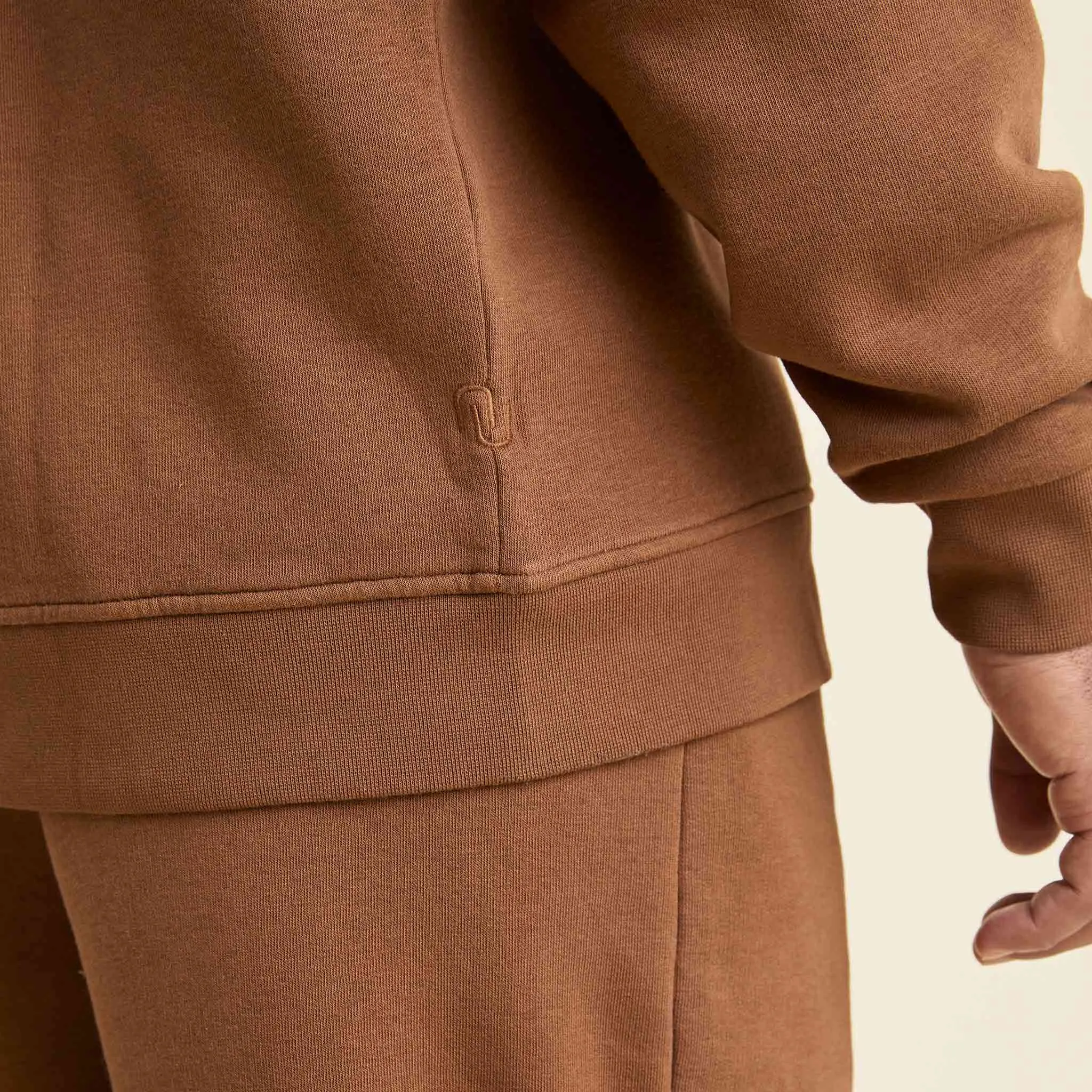 Men's Classic Crewneck Sweatshirt | Chocolate sold by nuuds product image thumbnail 5