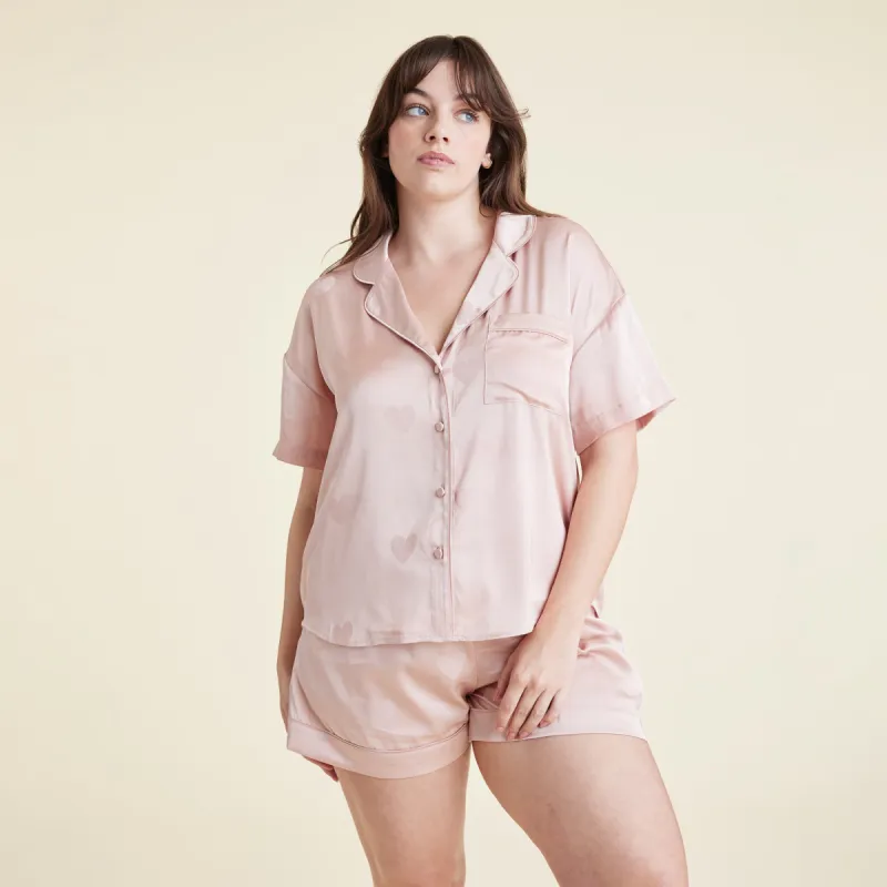 Heart Pajama Set | Ribbon sold by nuuds