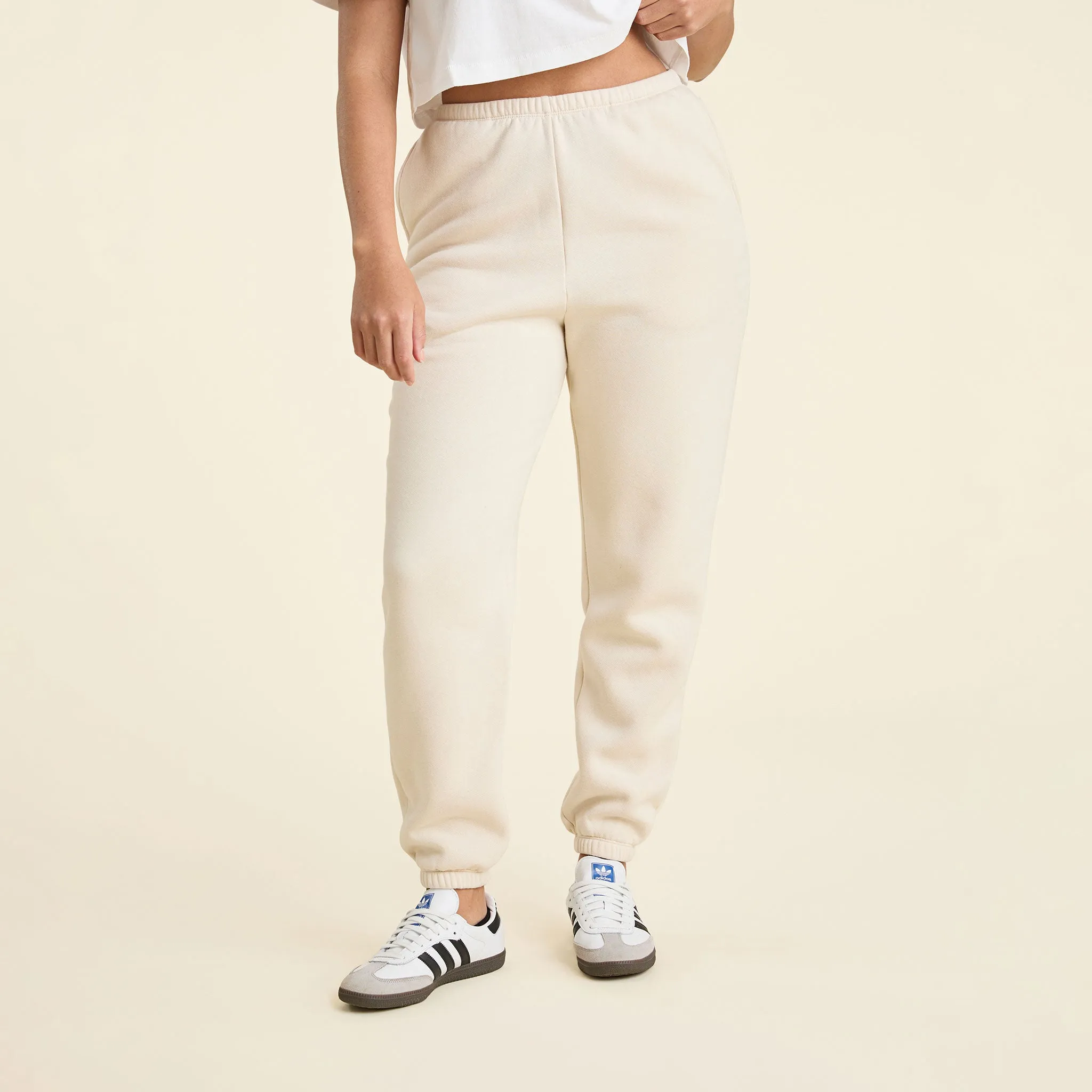 Classic Sweatpants | Bone sold by nuuds
