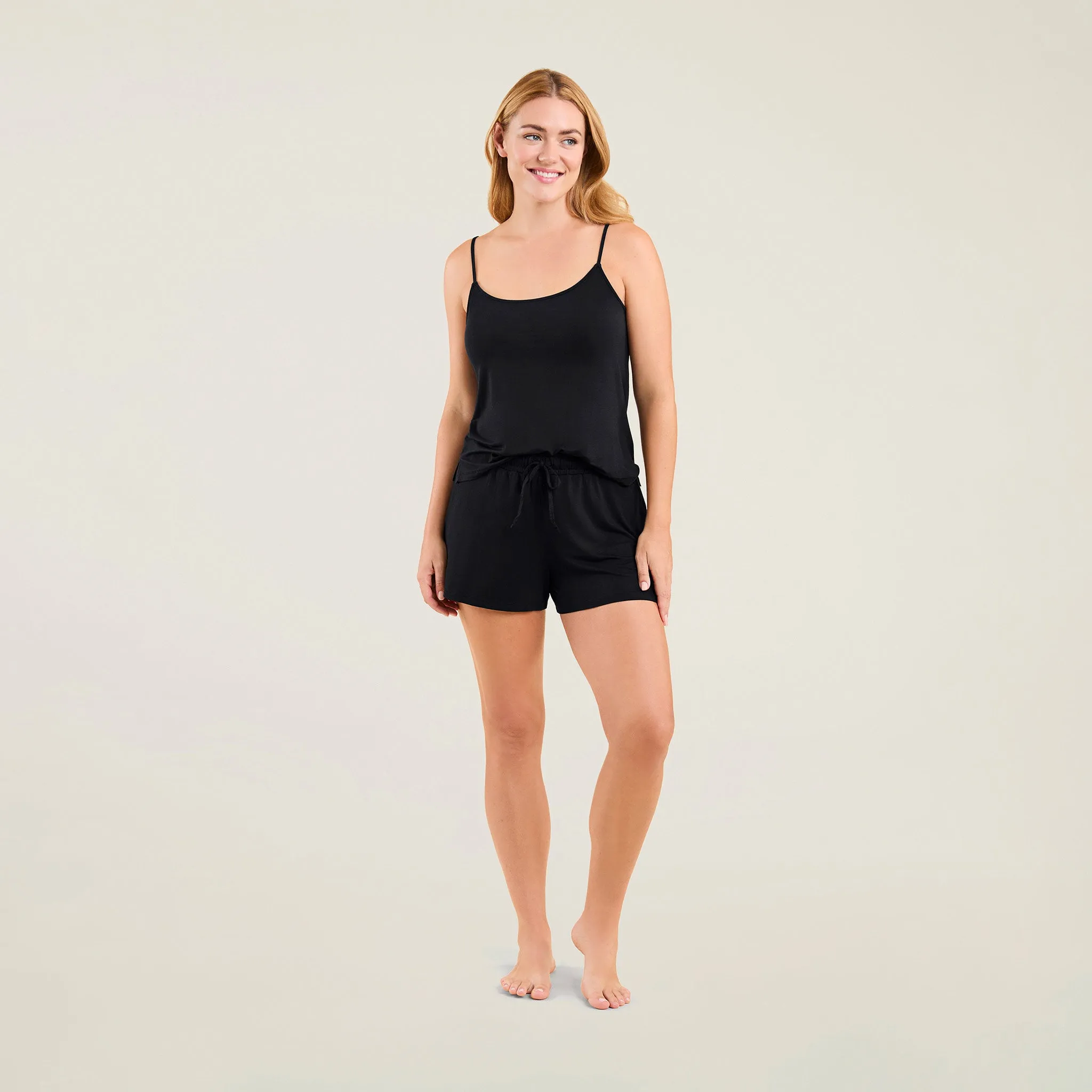 Cami Sleep Set | Black sold by nuuds product image thumbnail 2