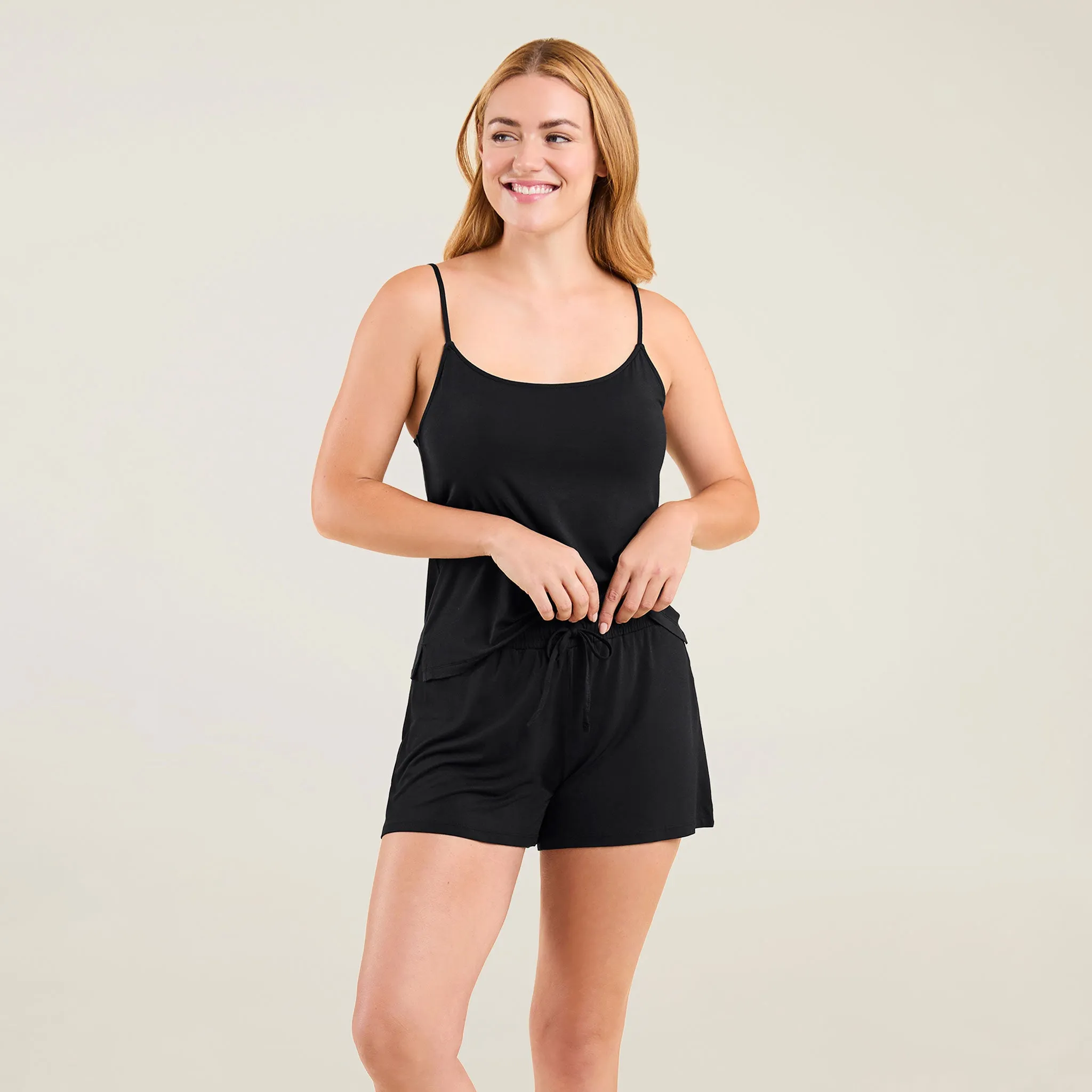 Cami Sleep Set | Black sold by nuuds