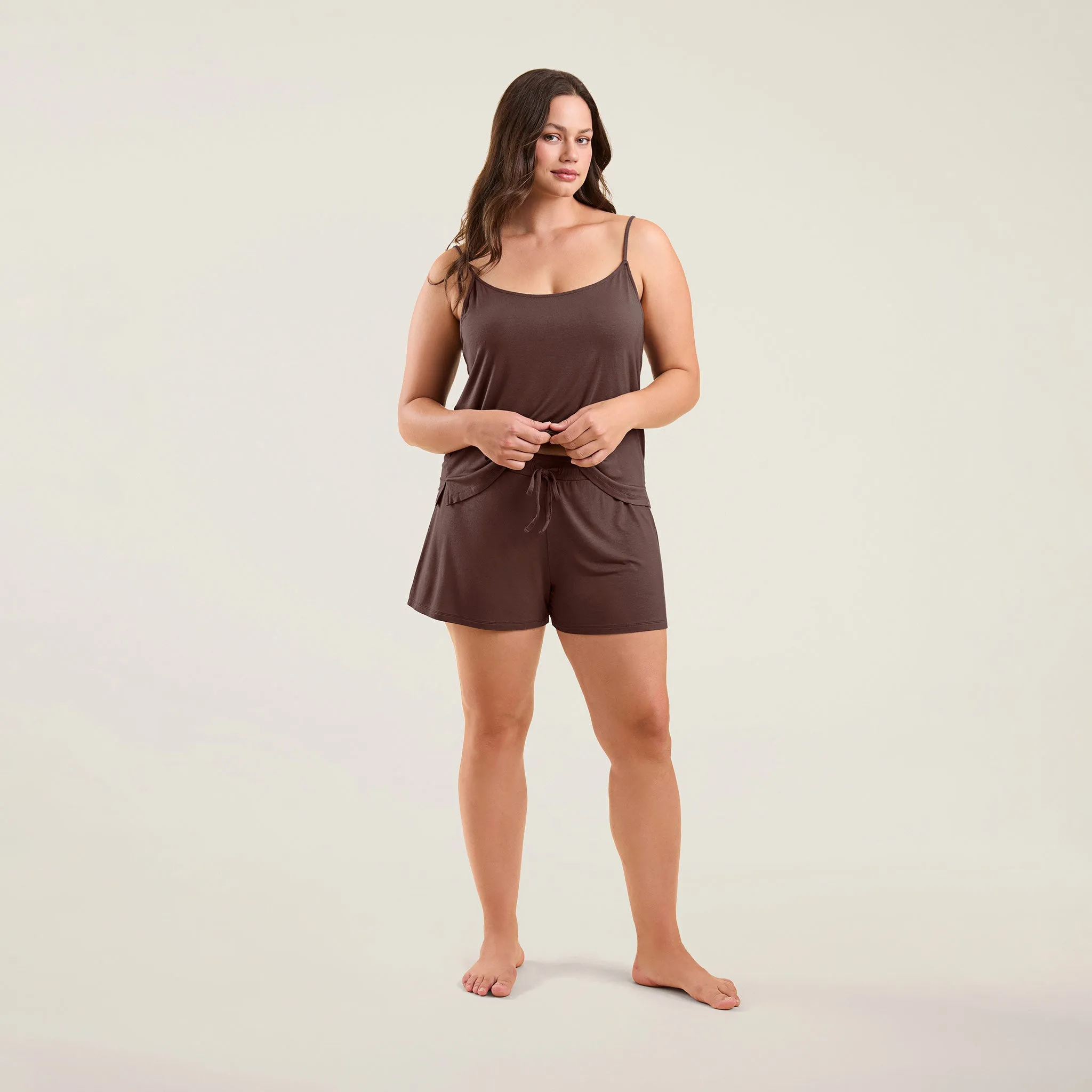 Cami Sleep Set | Coffee sold by nuuds product image thumbnail 2