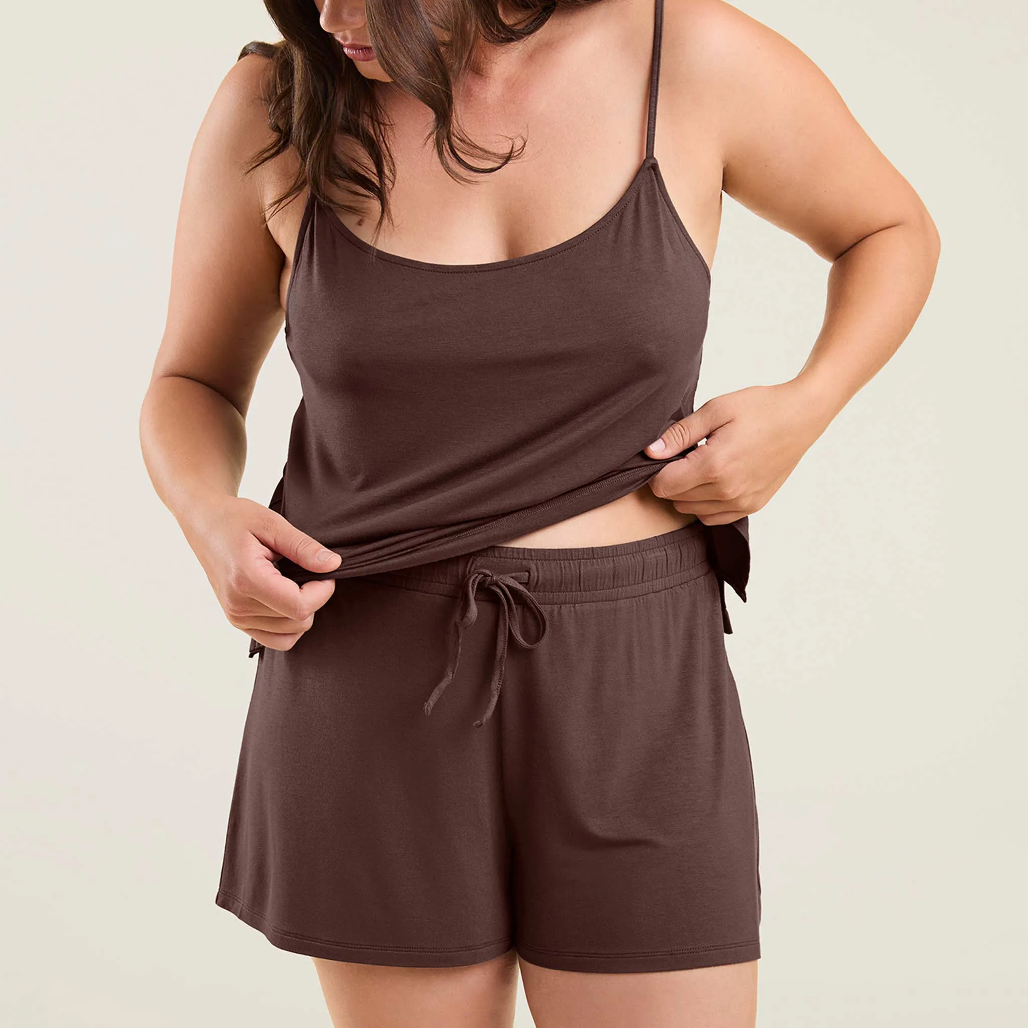 Cami Sleep Set | Coffee sold by nuuds product image thumbnail 5