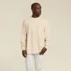Long Sleeve Boxy Tee | Bone sold by nuuds