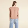 Soft Cotton Muscle Tee | Clay sold by nuuds