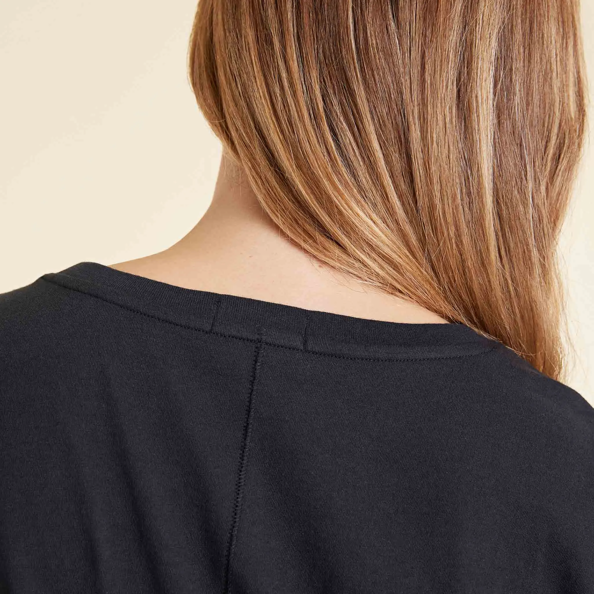 Soft Cotton Muscle Tee | Black sold by nuuds product image thumbnail 5