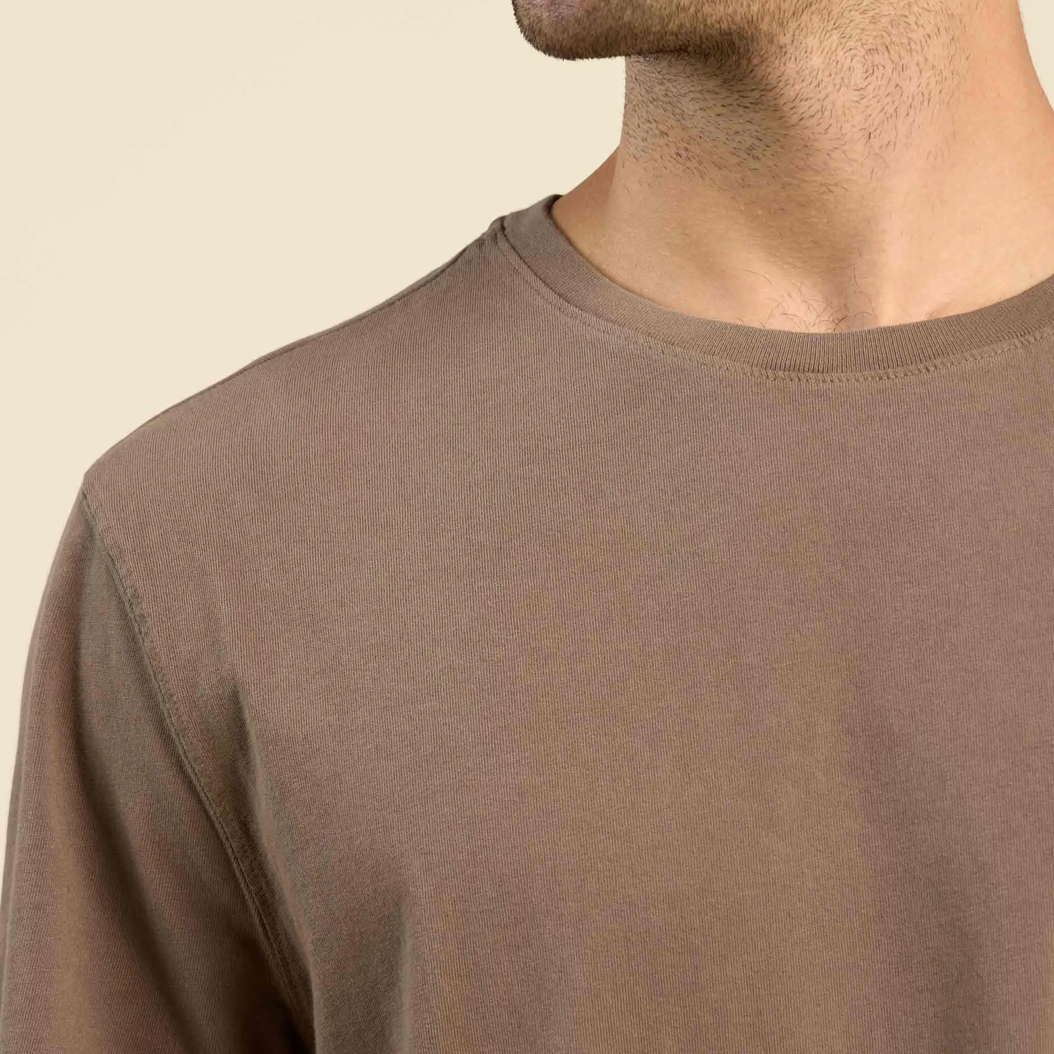 Boxy Tee | Mocha sold by nuuds product image thumbnail 5