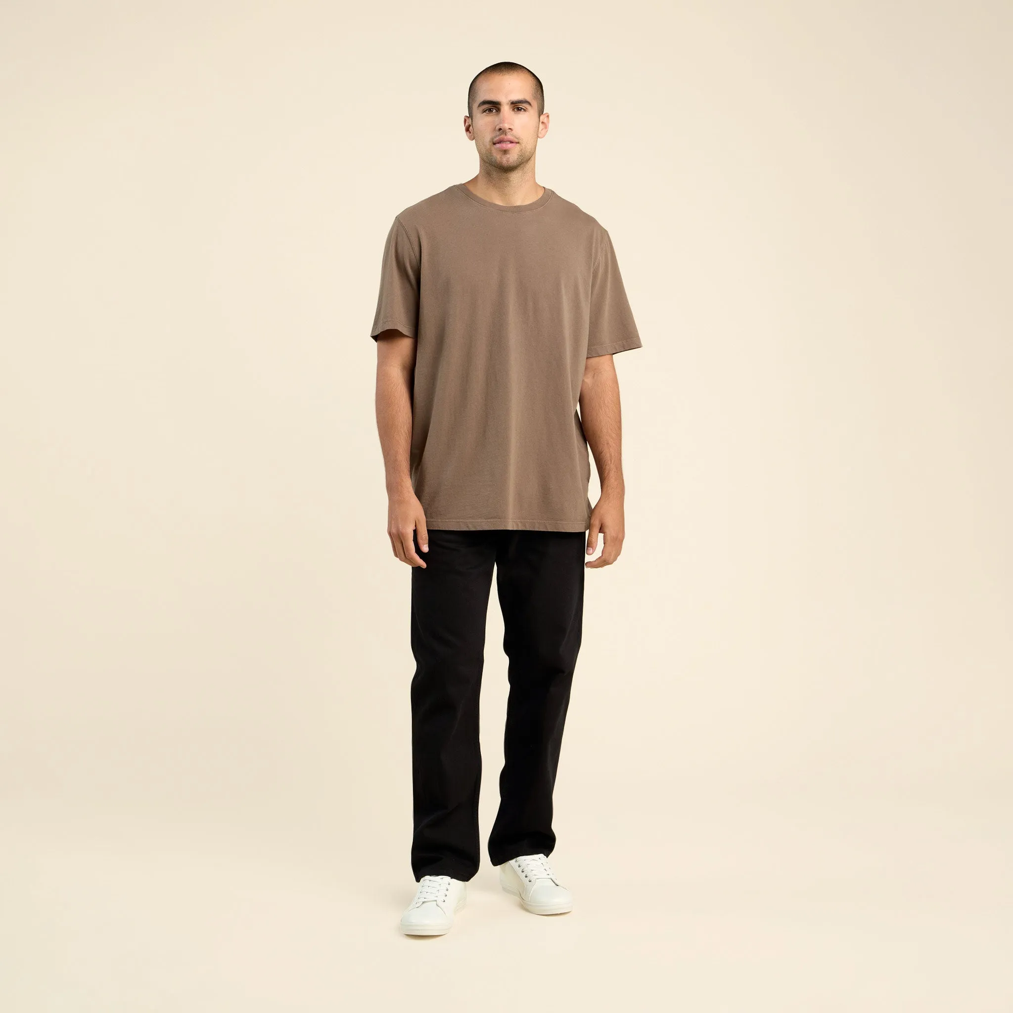 Boxy Tee | Mocha sold by nuuds product image thumbnail 2