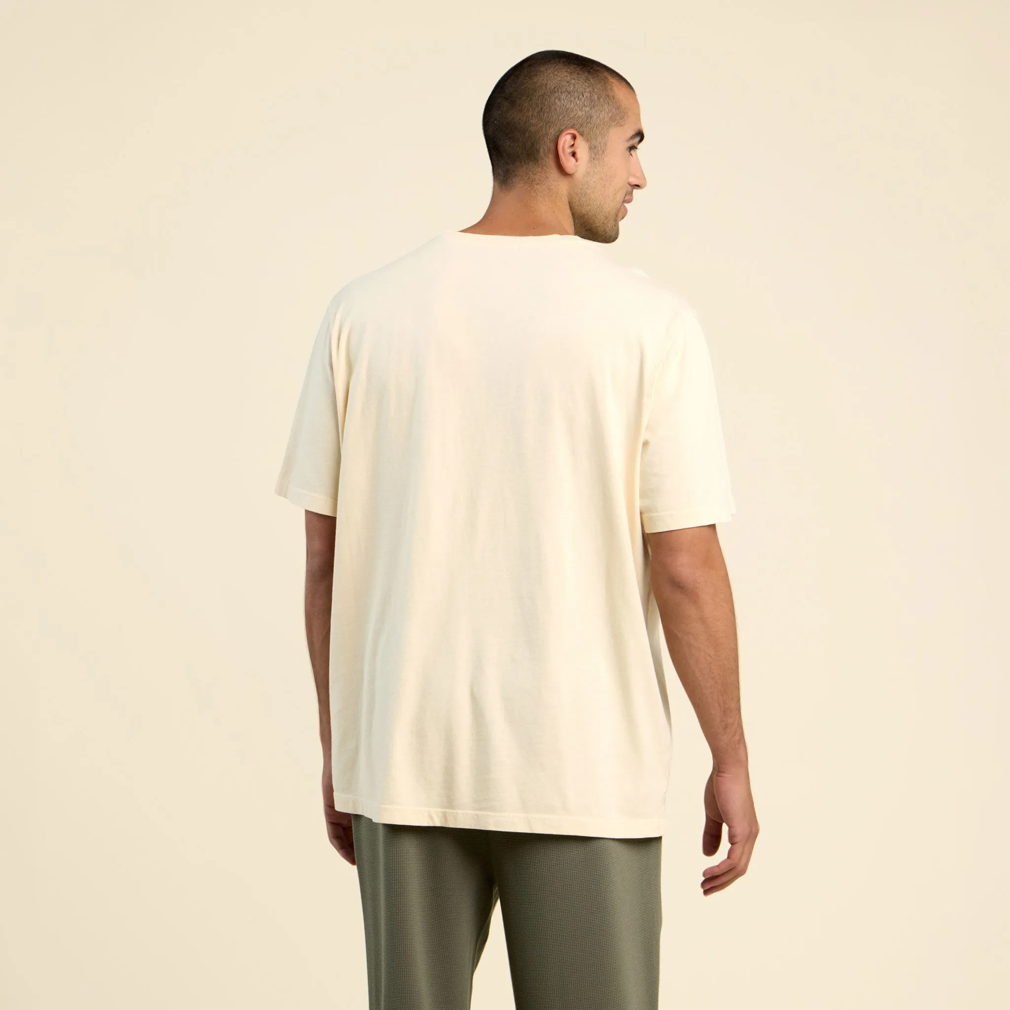 Boxy Tee | Bone sold by nuuds product image thumbnail 4