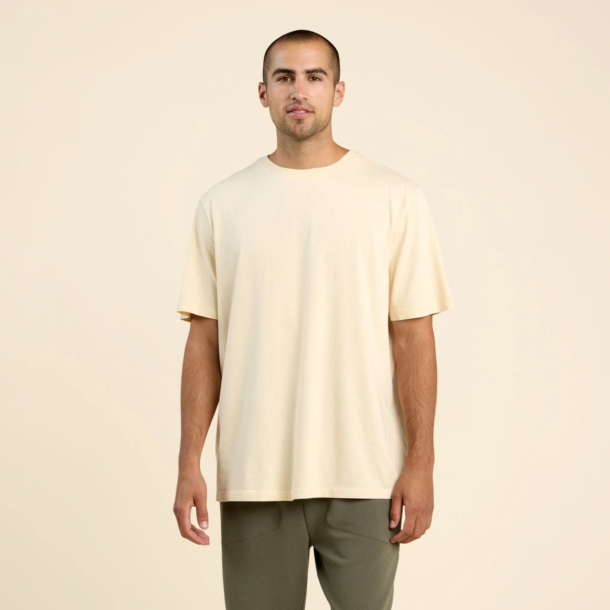 Boxy Tee | Bone sold by nuuds