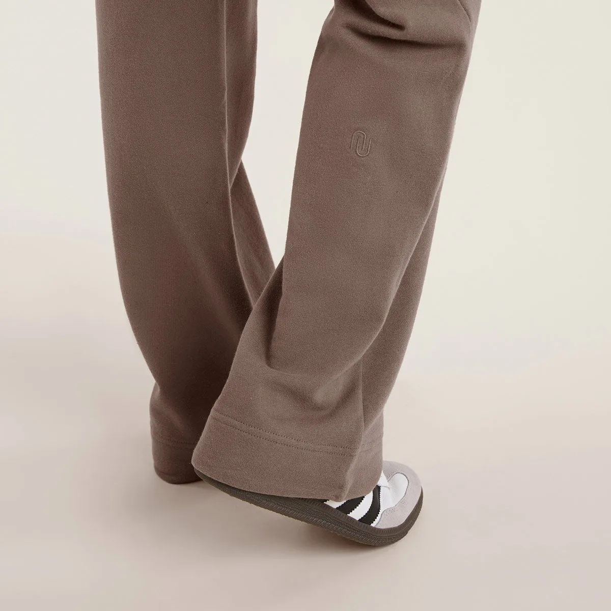 Wide Leg Sweatpant | Mocha sold by nuuds product image thumbnail 4