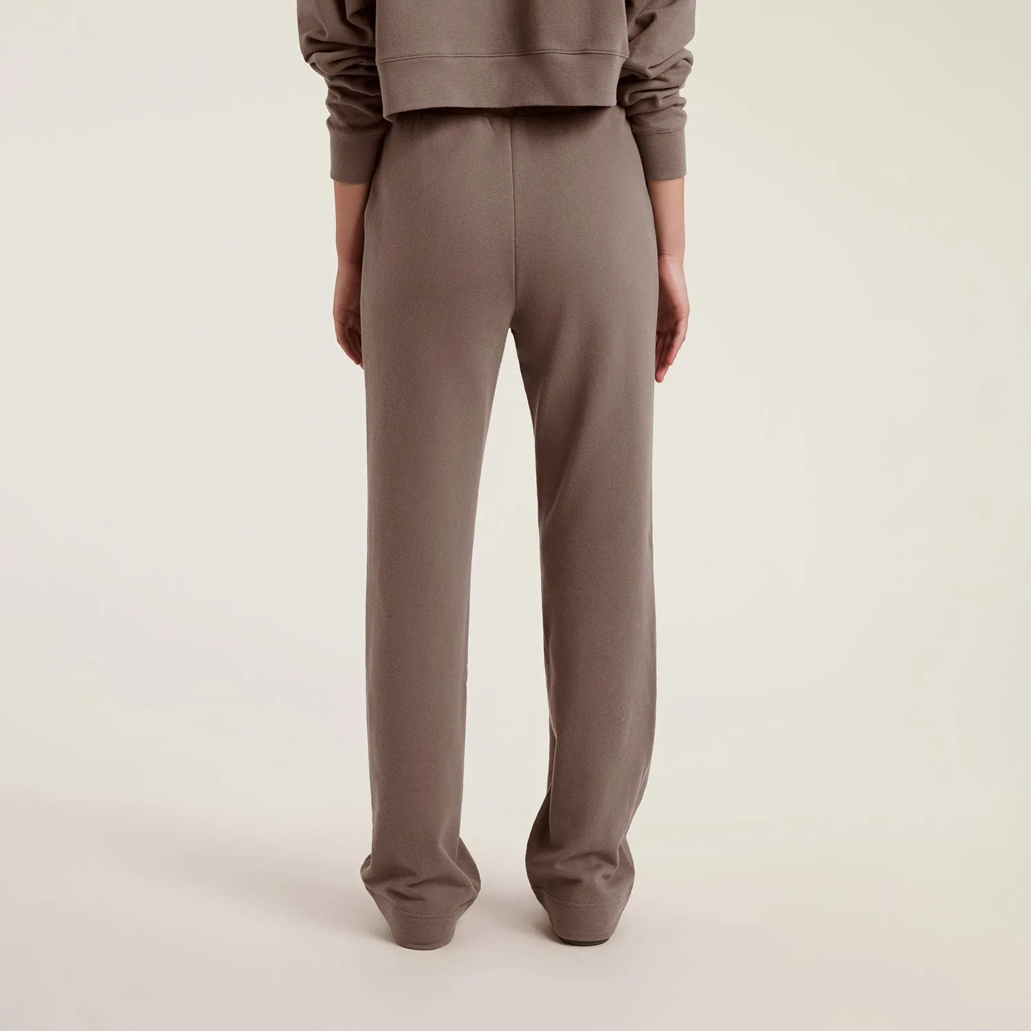 Wide Leg Sweatpant | Mocha sold by nuuds product image thumbnail 3