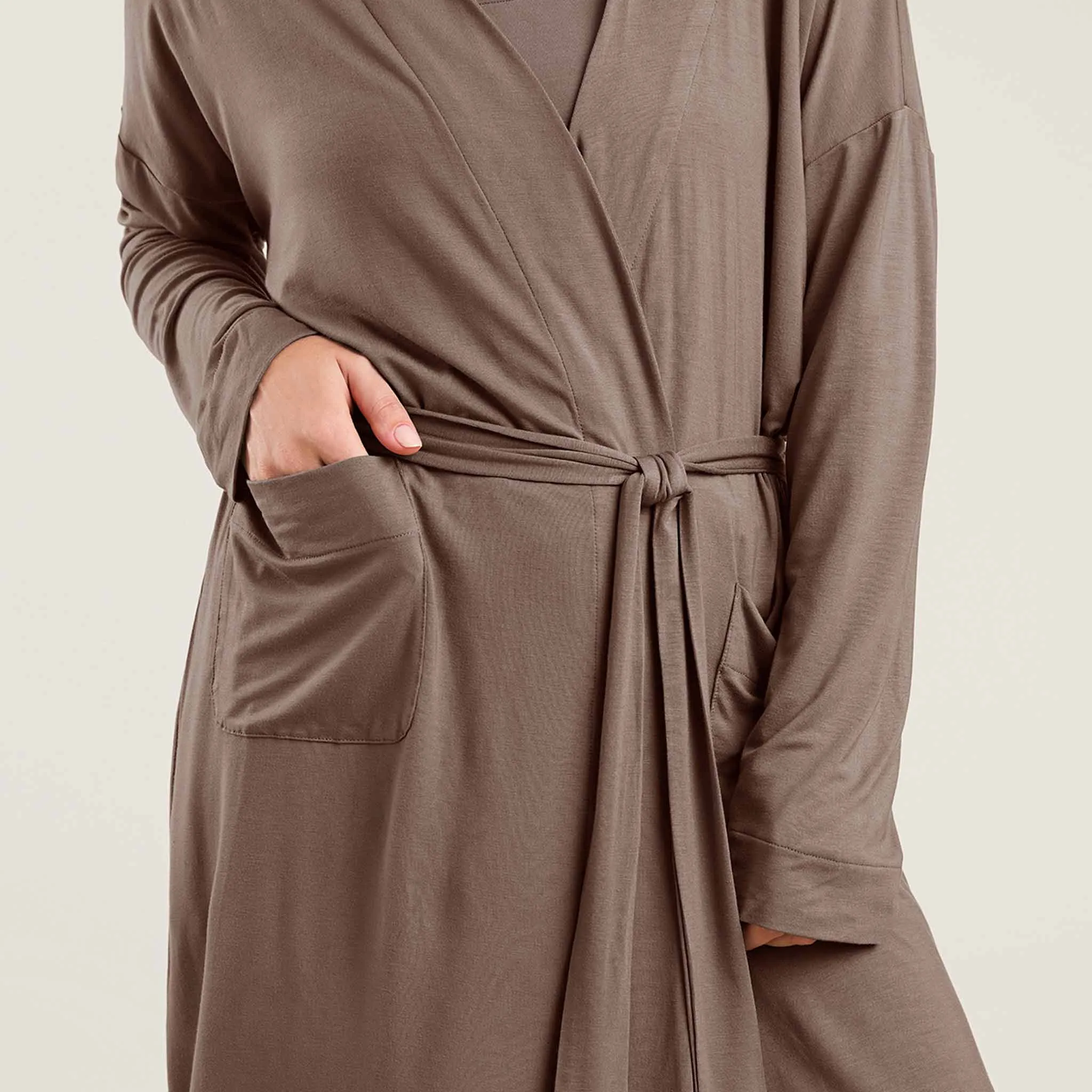 Lounge Robe | Mocha sold by nuuds product image thumbnail 5