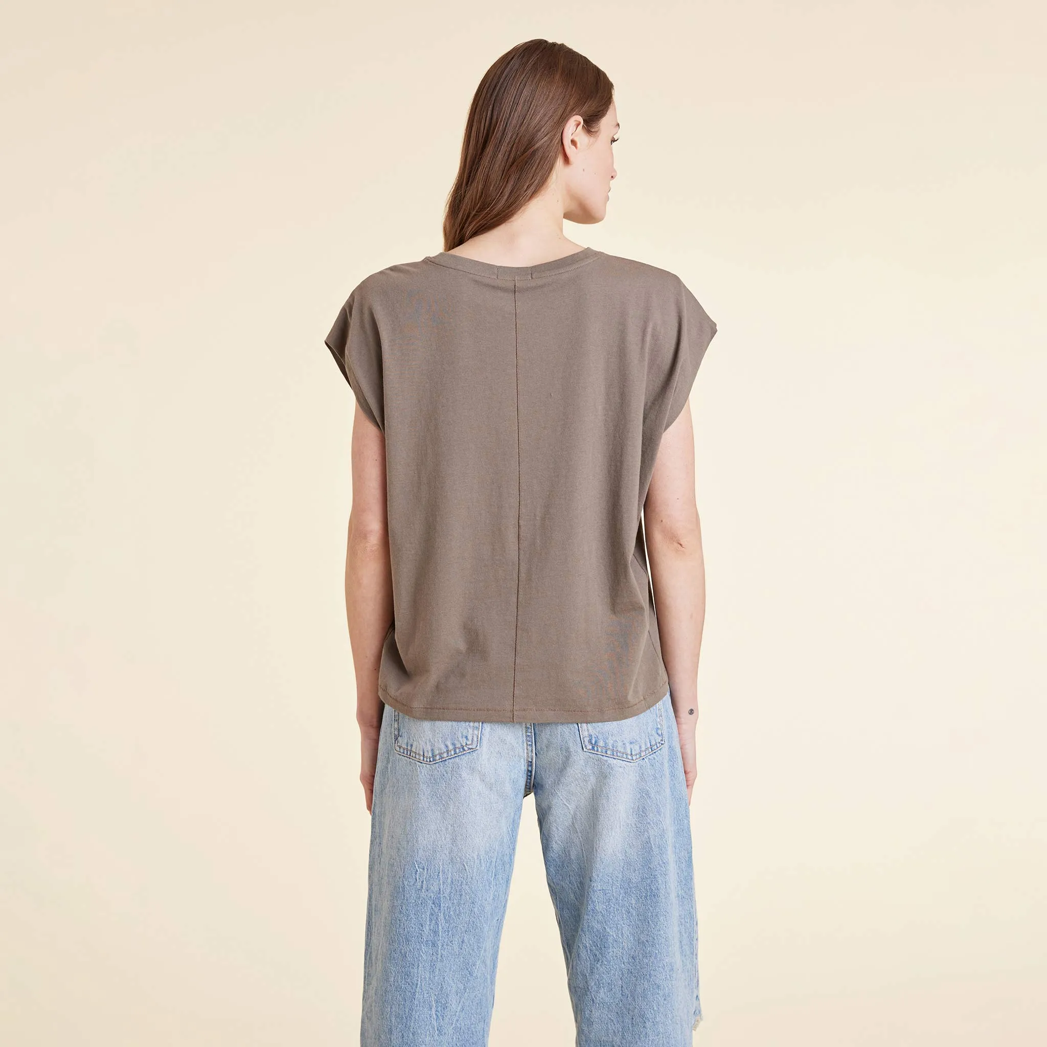 Soft Cotton Muscle Tee sold by nuuds product image thumbnail 3